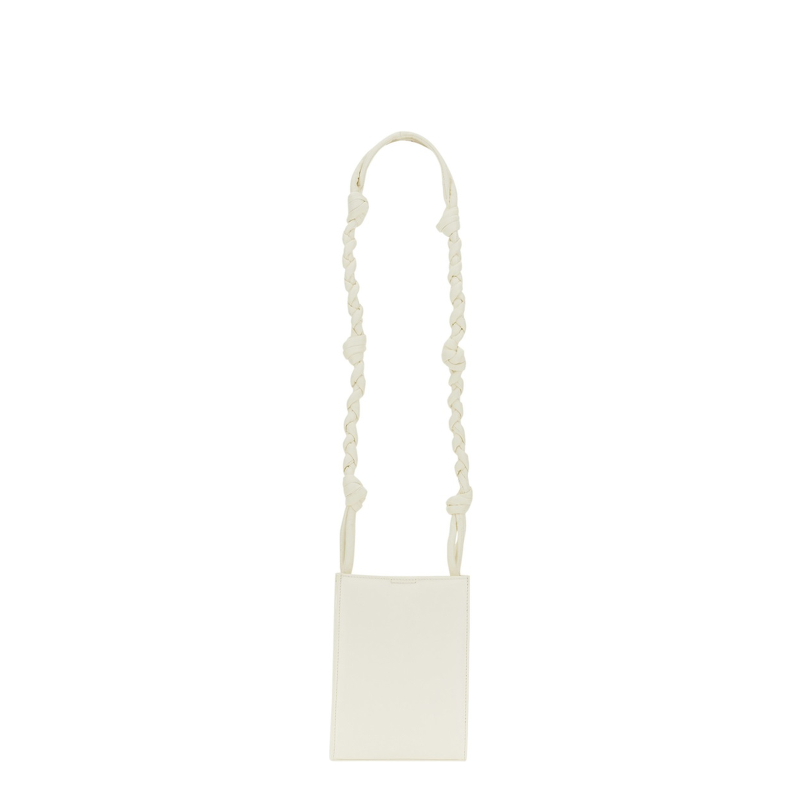 Tangle Leather Shoulder Bag Ivory - Image 3