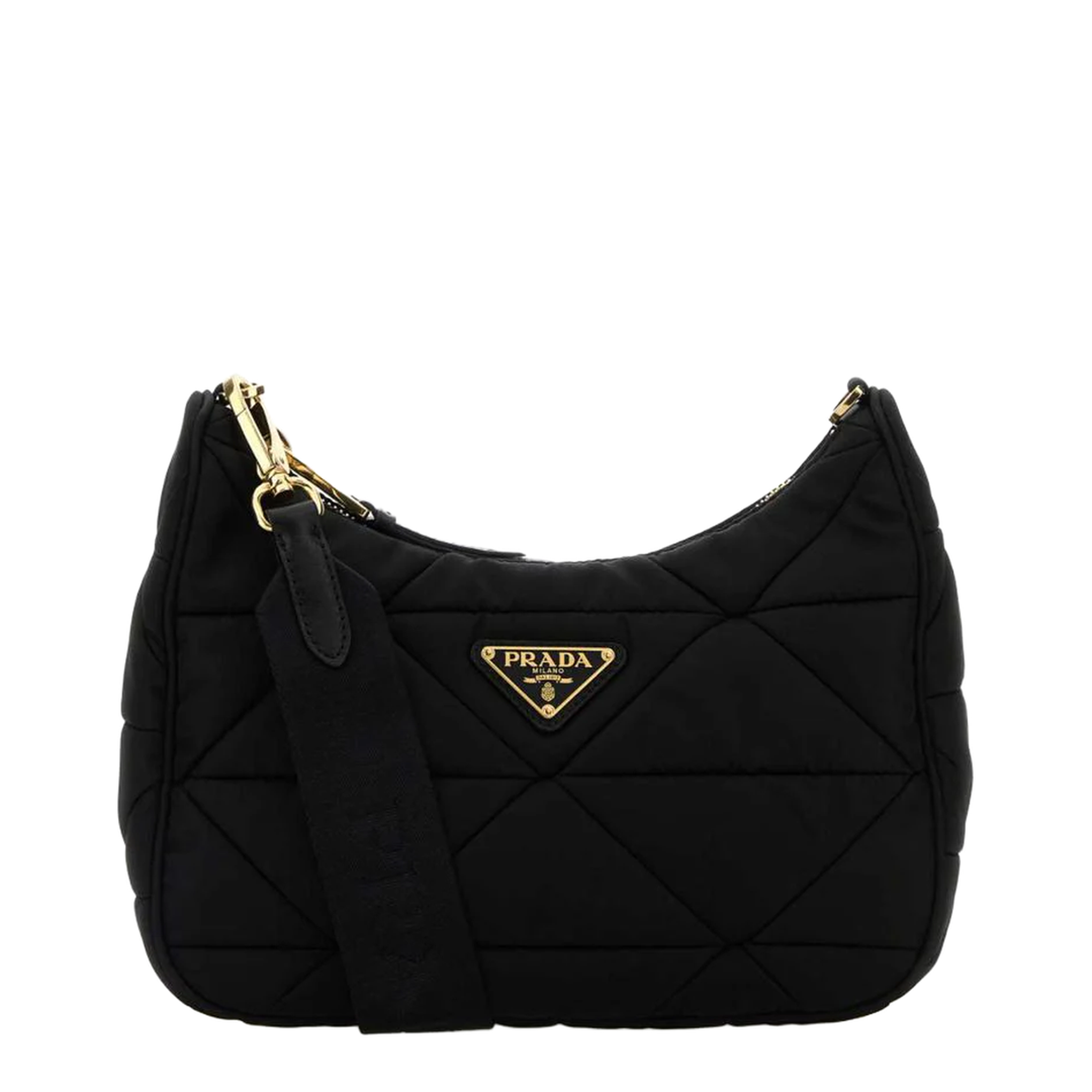 Padded Re-Nylon Crossbody Bag - Image 1