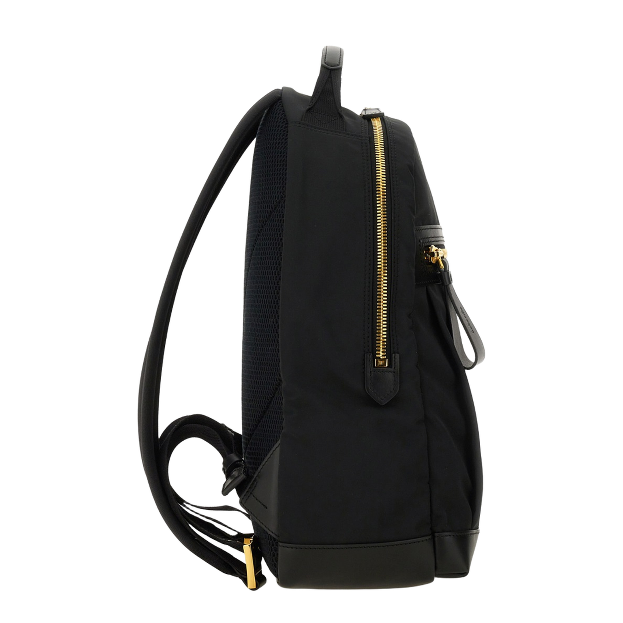 Recycled Nylon Backpack - Black - Image 3
