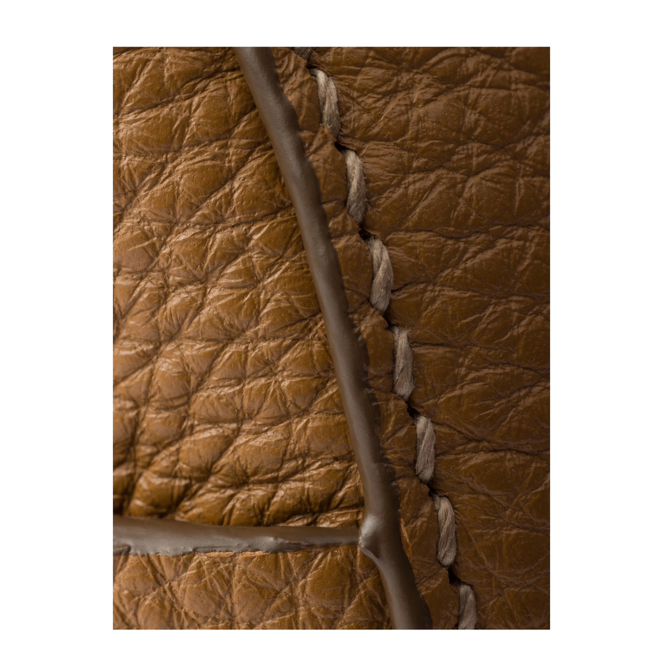 Medium Calfskin Shoulder Bag - Caramel - Image 5