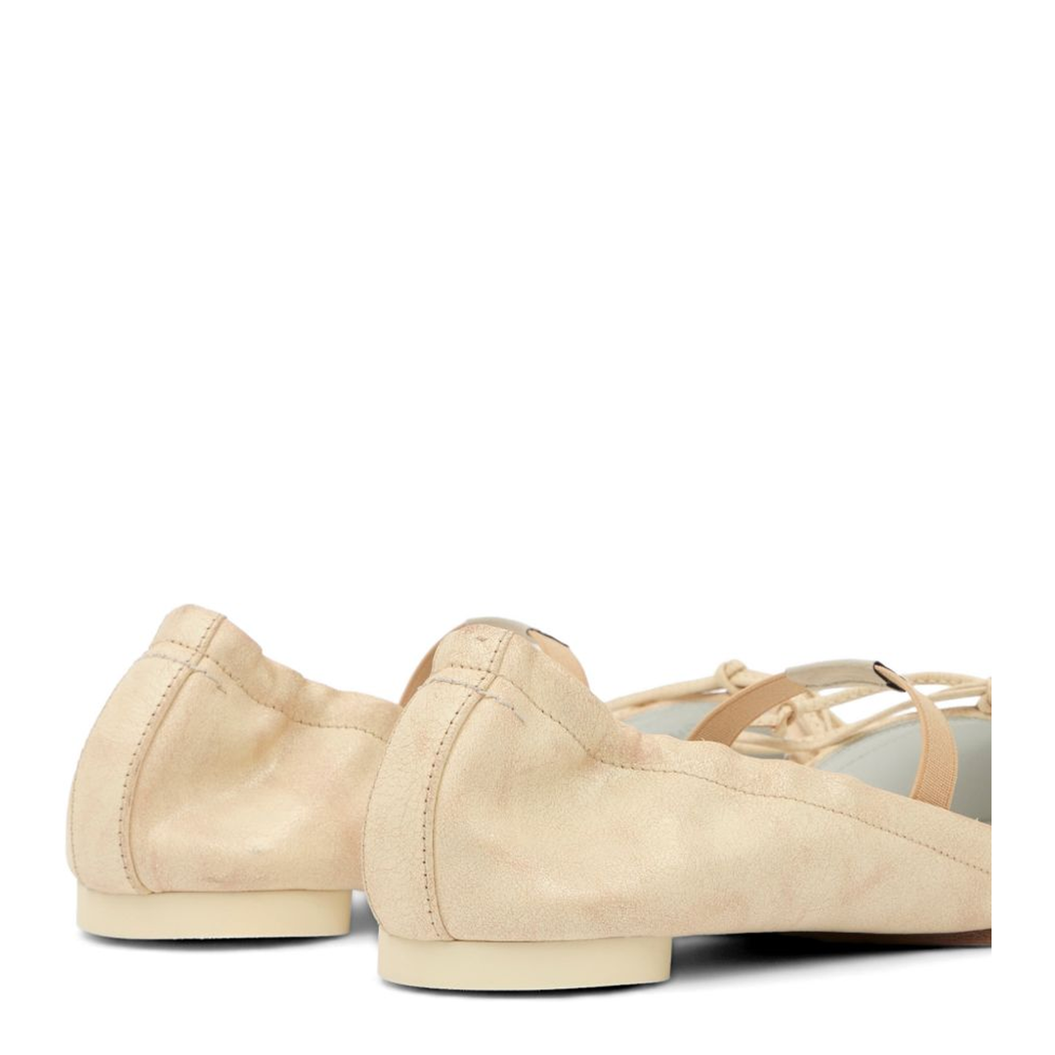 Square Toe Ballet Flats - Image 2