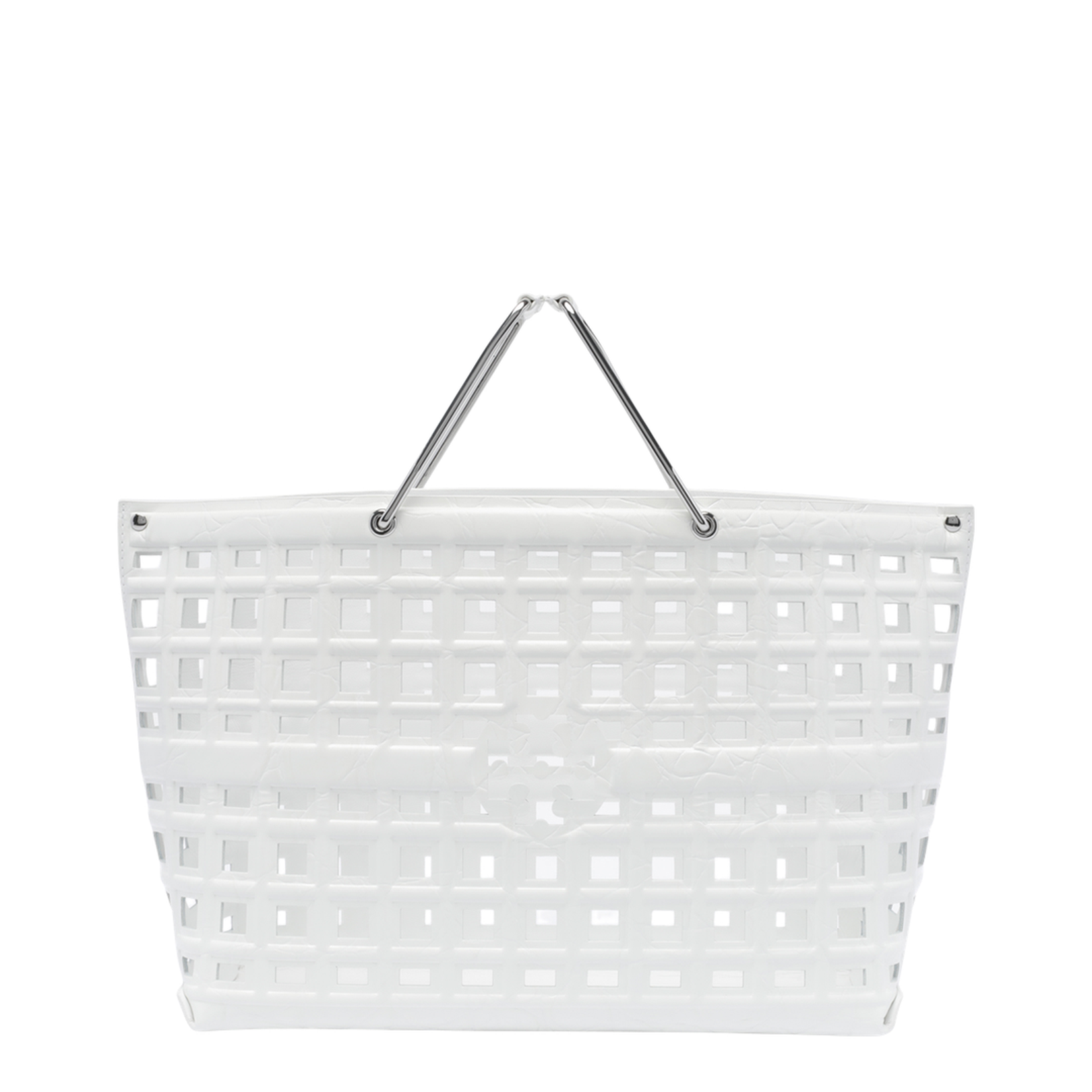 White Ella Shopping Bag - Image 1