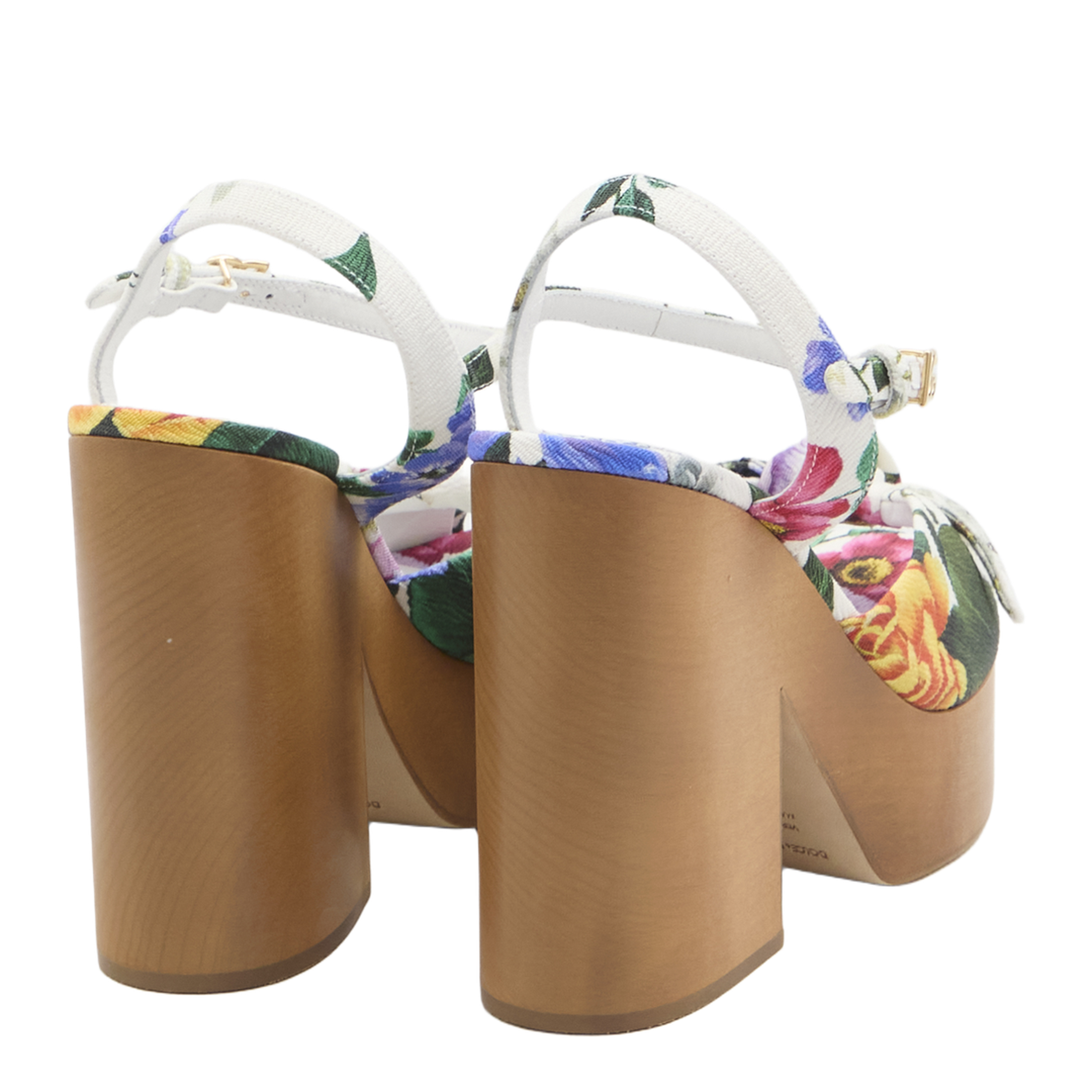 Floral Platform Sandals - Image 3