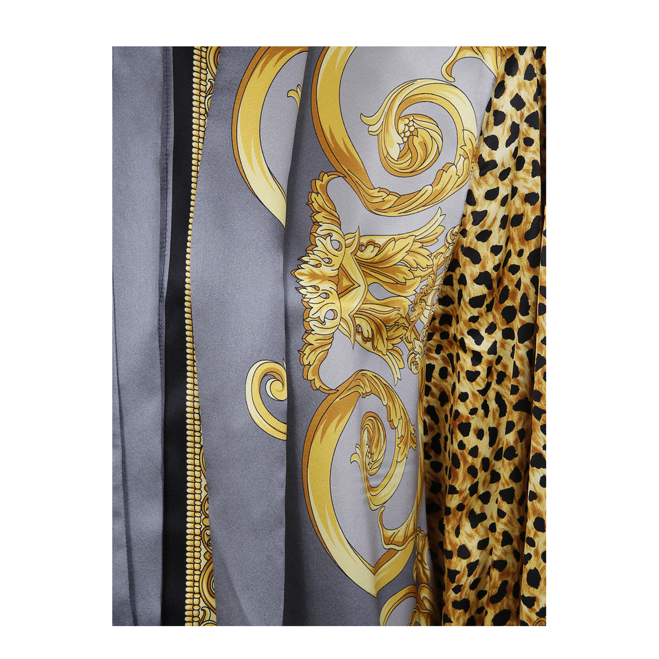 Cheetah Foulard Lavallière Silk Shirt - Image 3