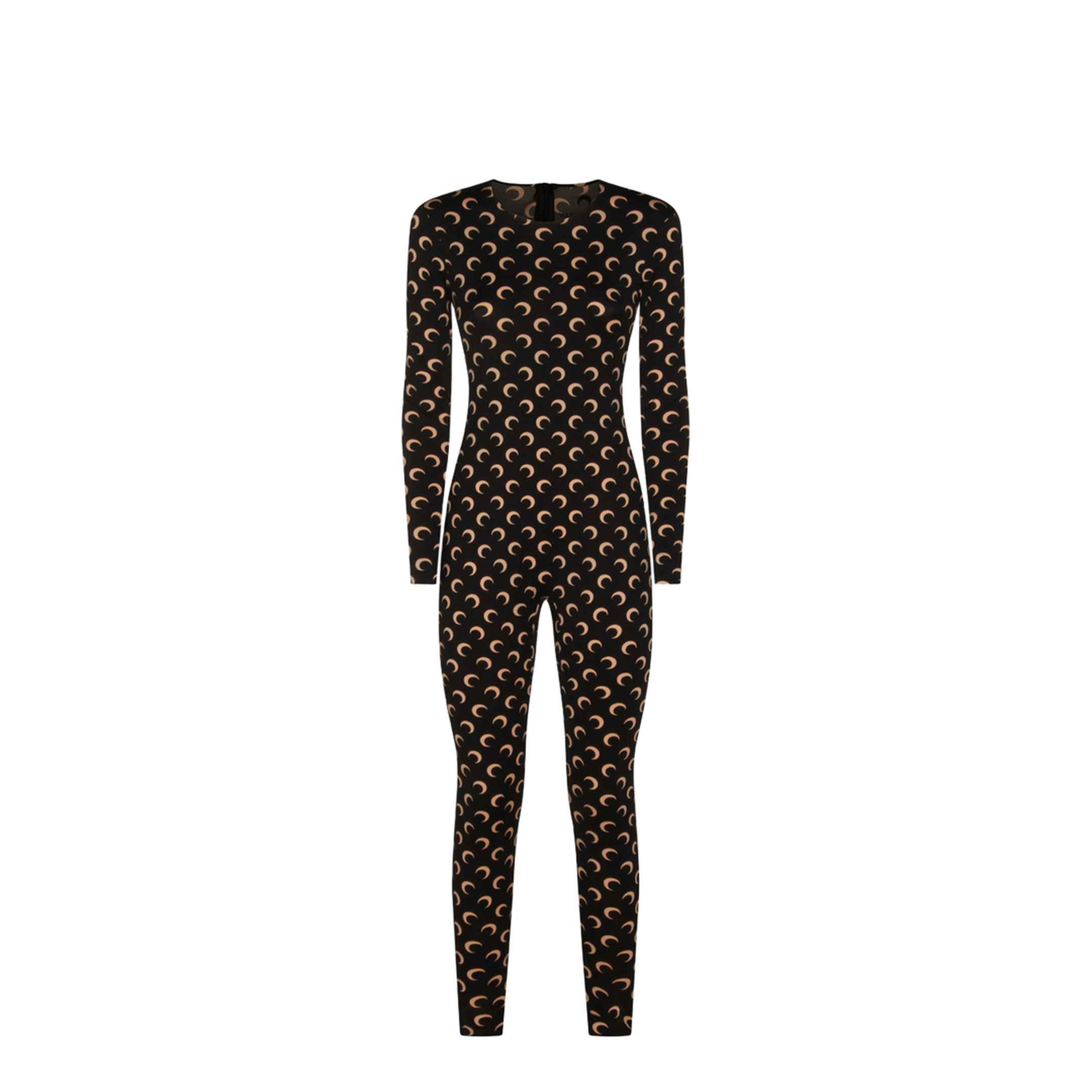 Moon Printed Catsuit - Black - Image 2