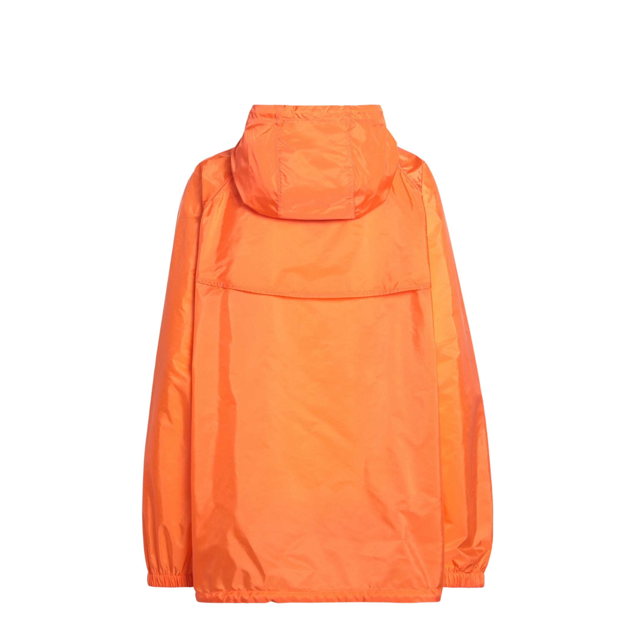 Orange Raincoat in Lightweight Re-Nylon - Image 2