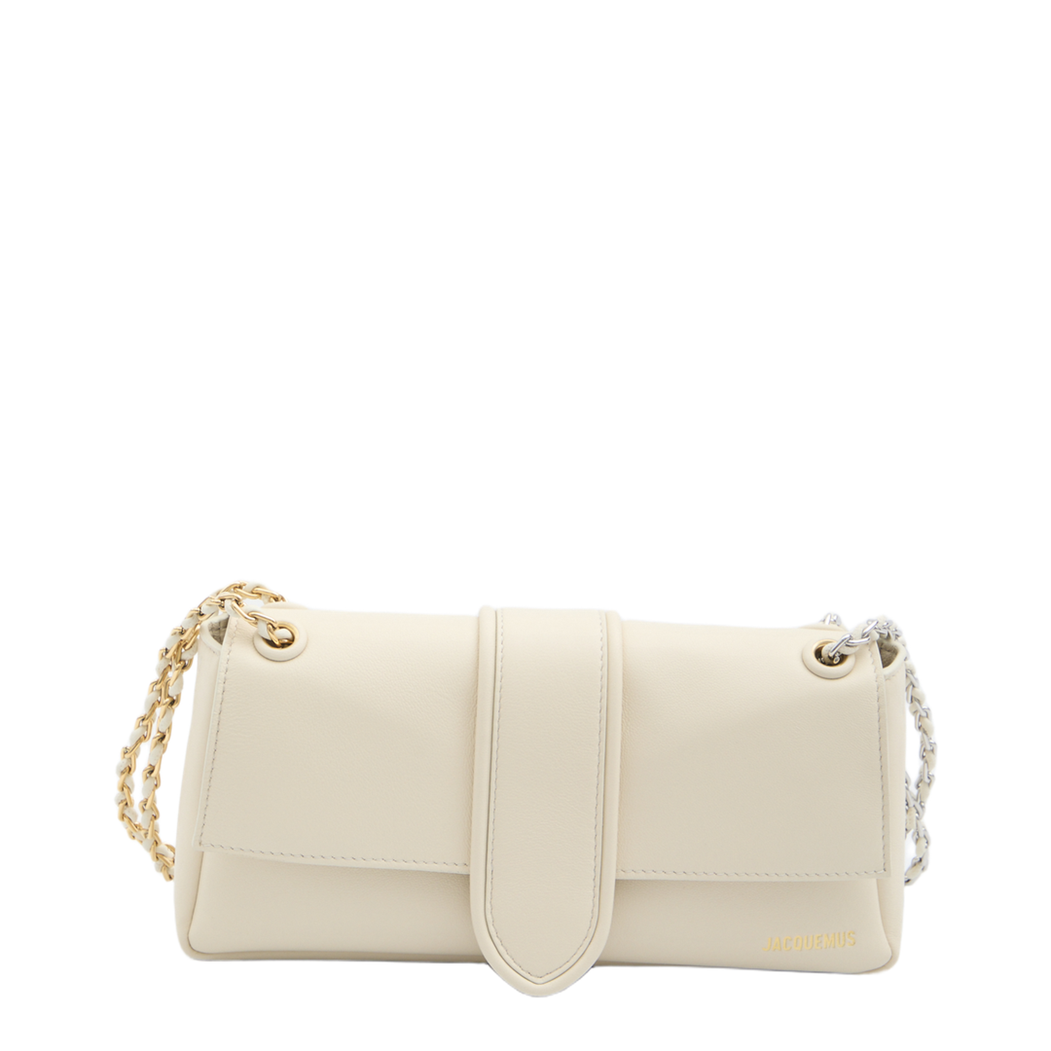 Le Bambino Chaîne Shoulder Bag - Light Ivory - Image 1