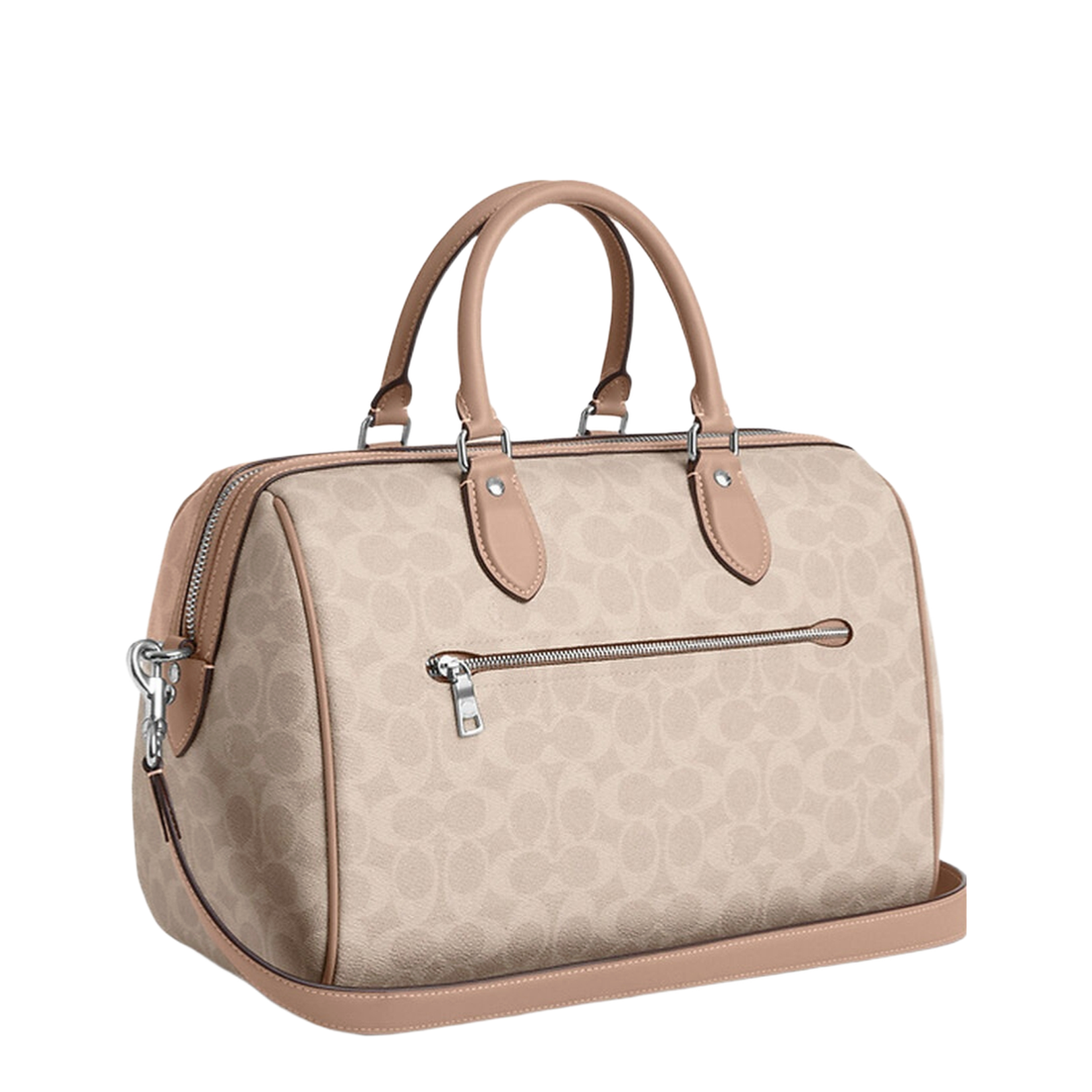 Rowan Satchel Bag In Signature Canvas - Image 2