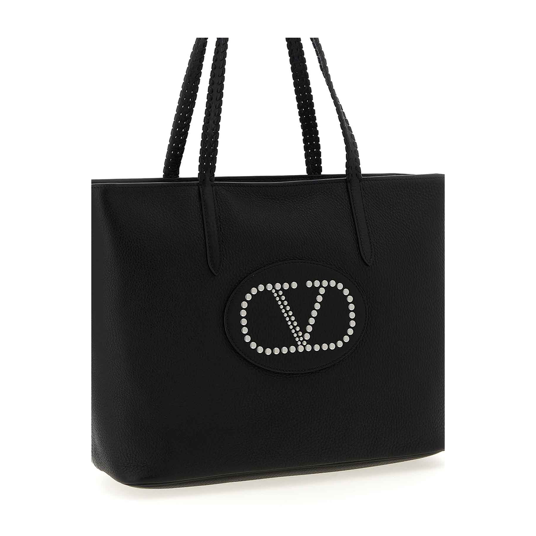 Nellcôte Medium Calfskin Shopping Bag - Black - Image 3