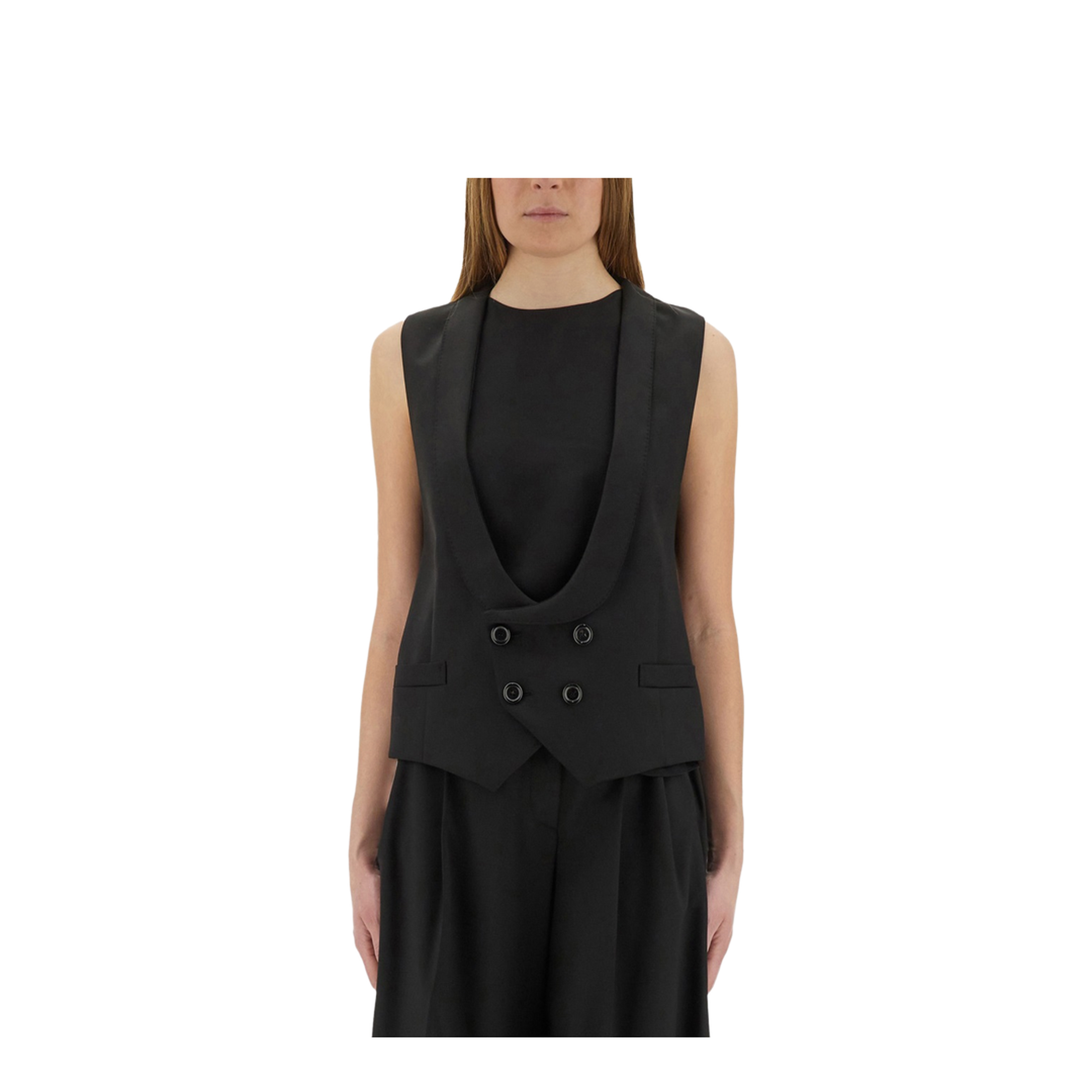 Virgin Wool Vest - Image 1