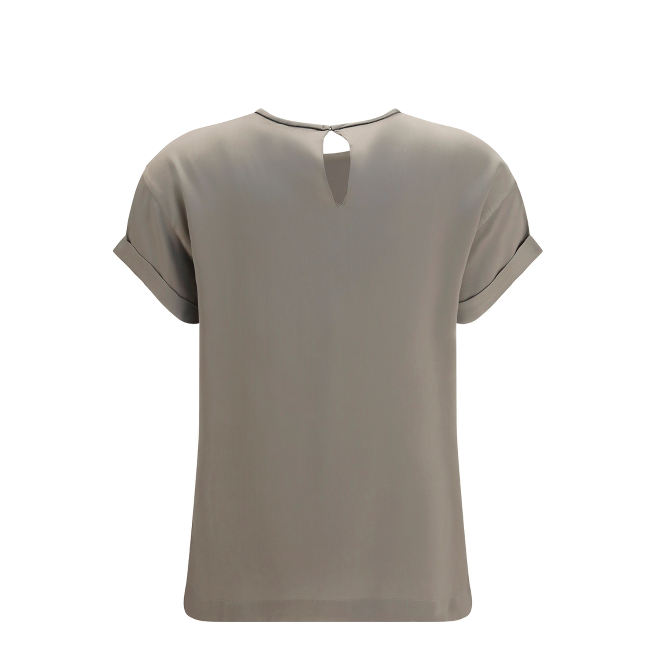Silk Blouse with Monili Chain - Image 2