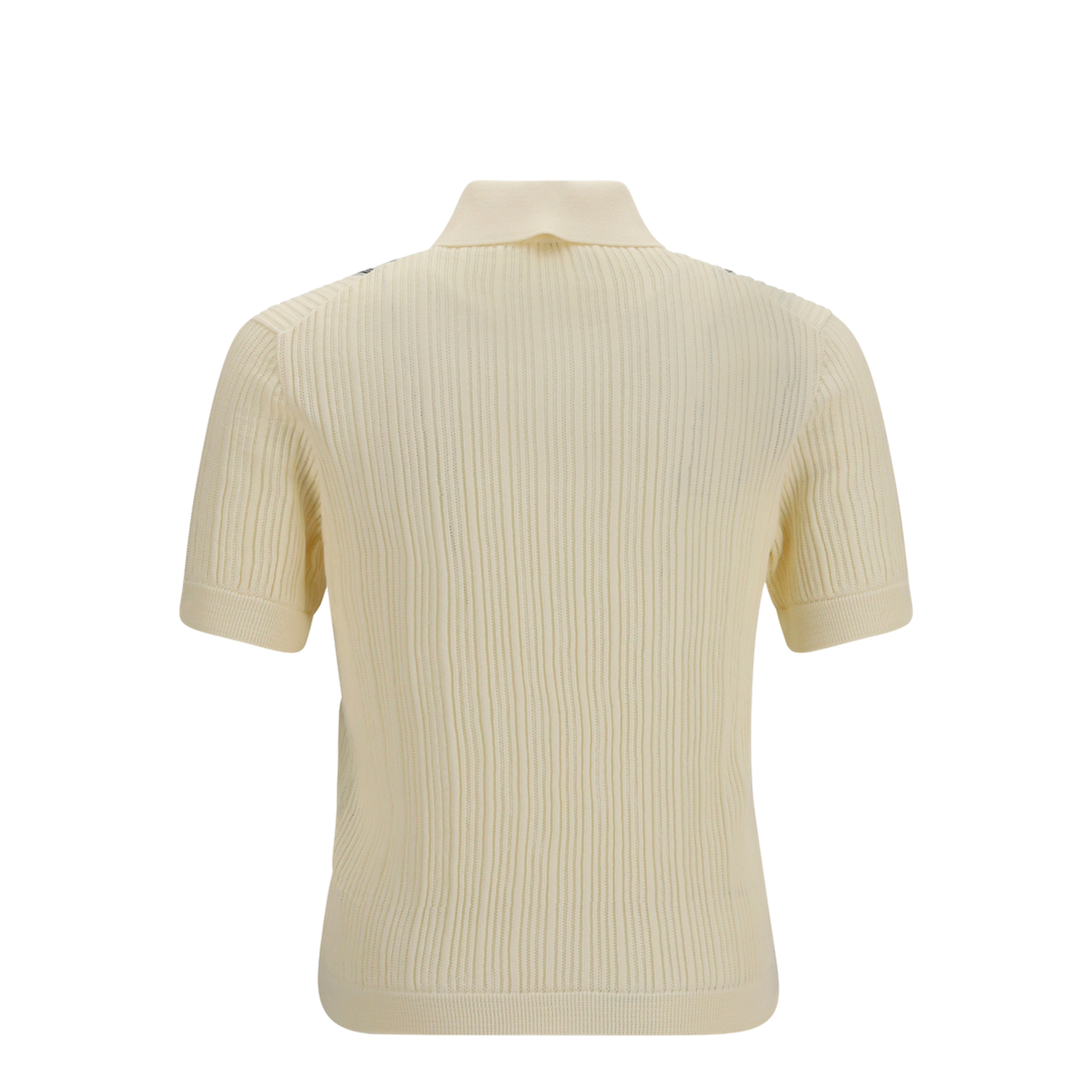 Jacquard Cotton Knit Polo - Image 2