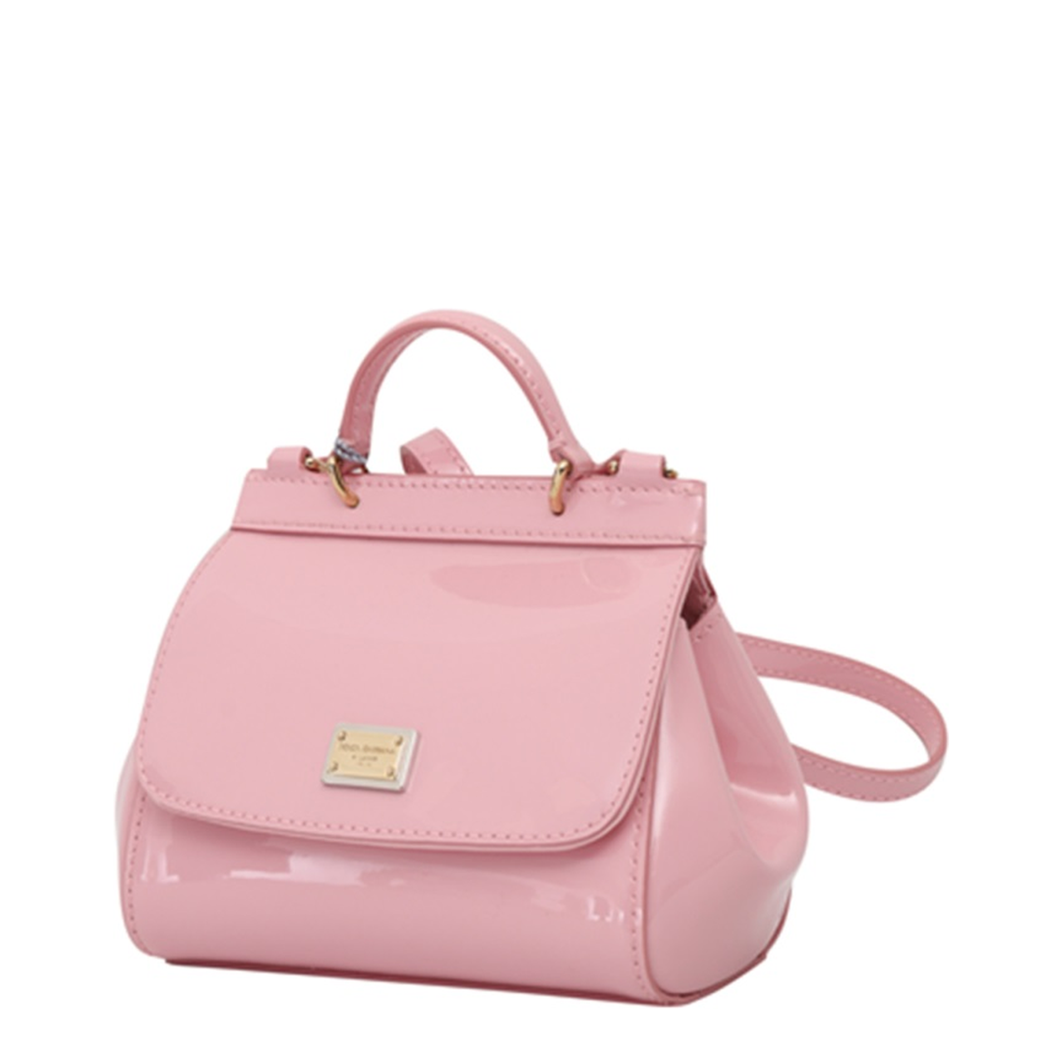 Sicily Mini Calfskin Top-Handle Bag - Pink - Image 2
