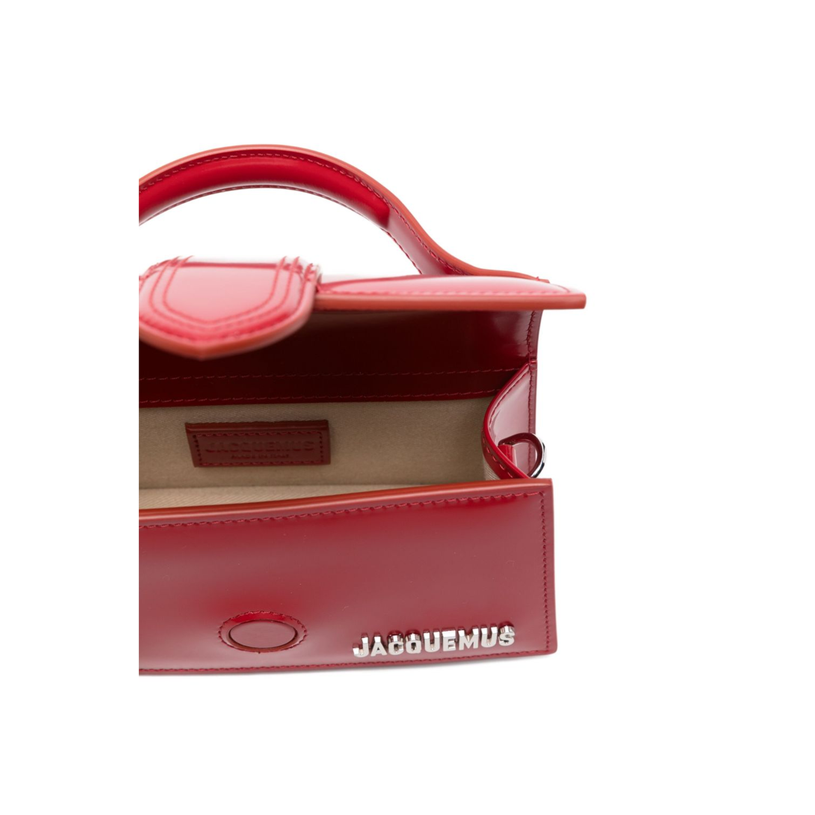 Red Patent Leather Bag - Image 3