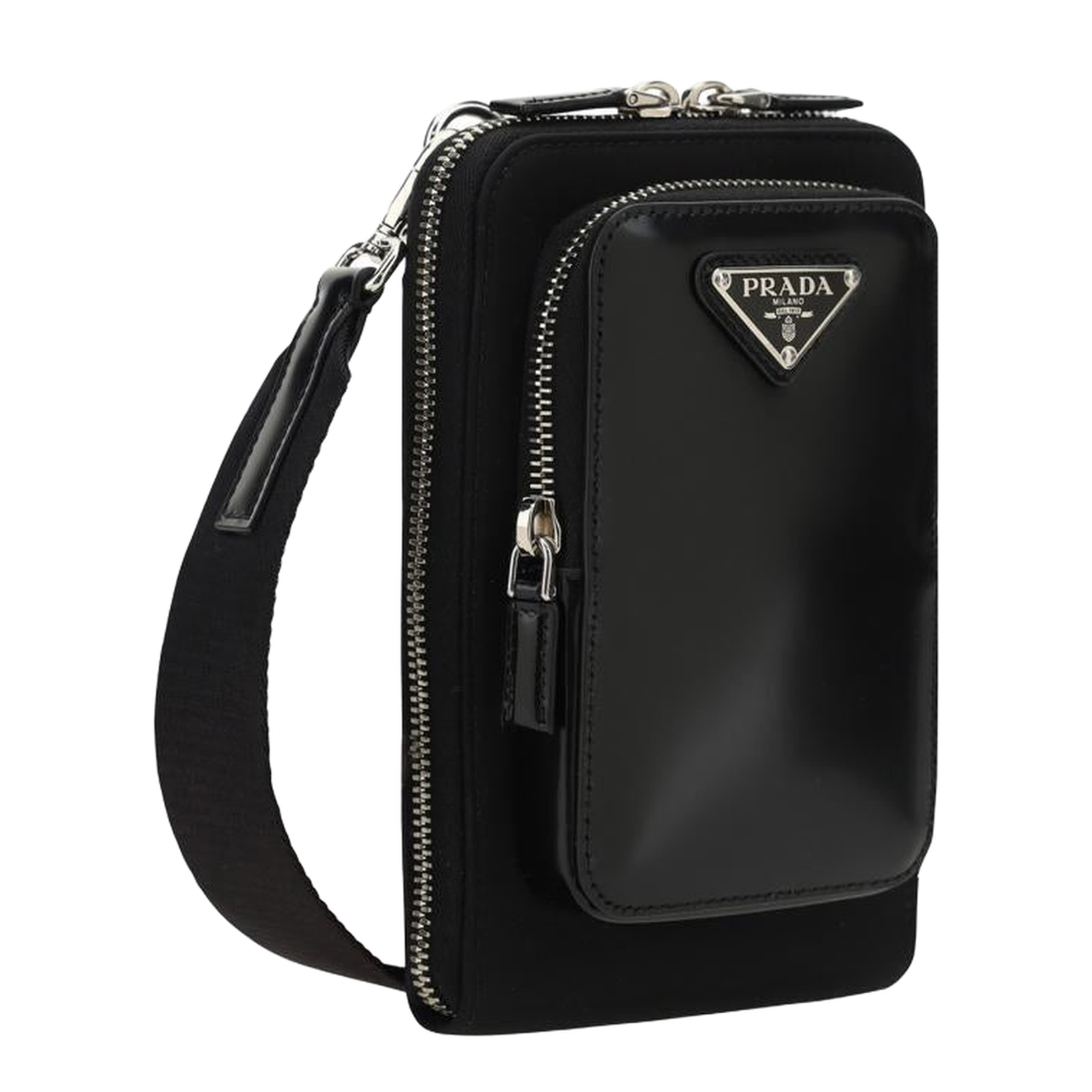 Triangle-Logo Panelled Smartphone Case - Image 1