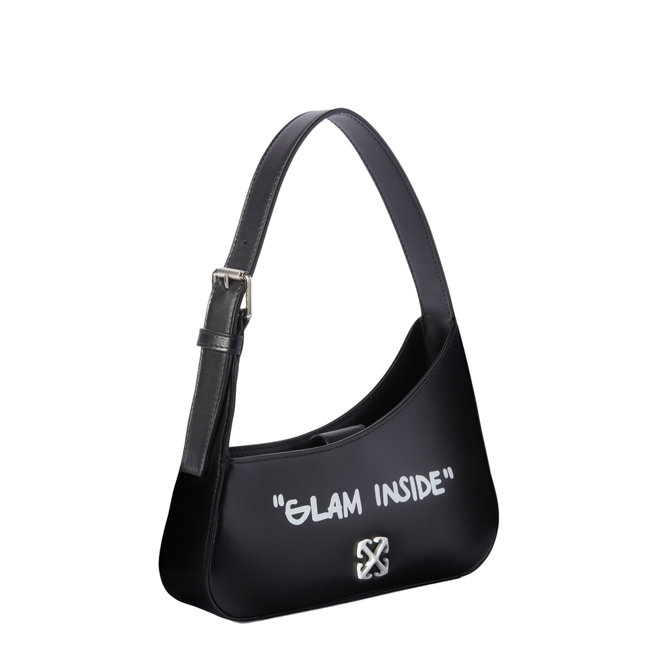 Calfskin Shoulder Bag - Black - Image 2