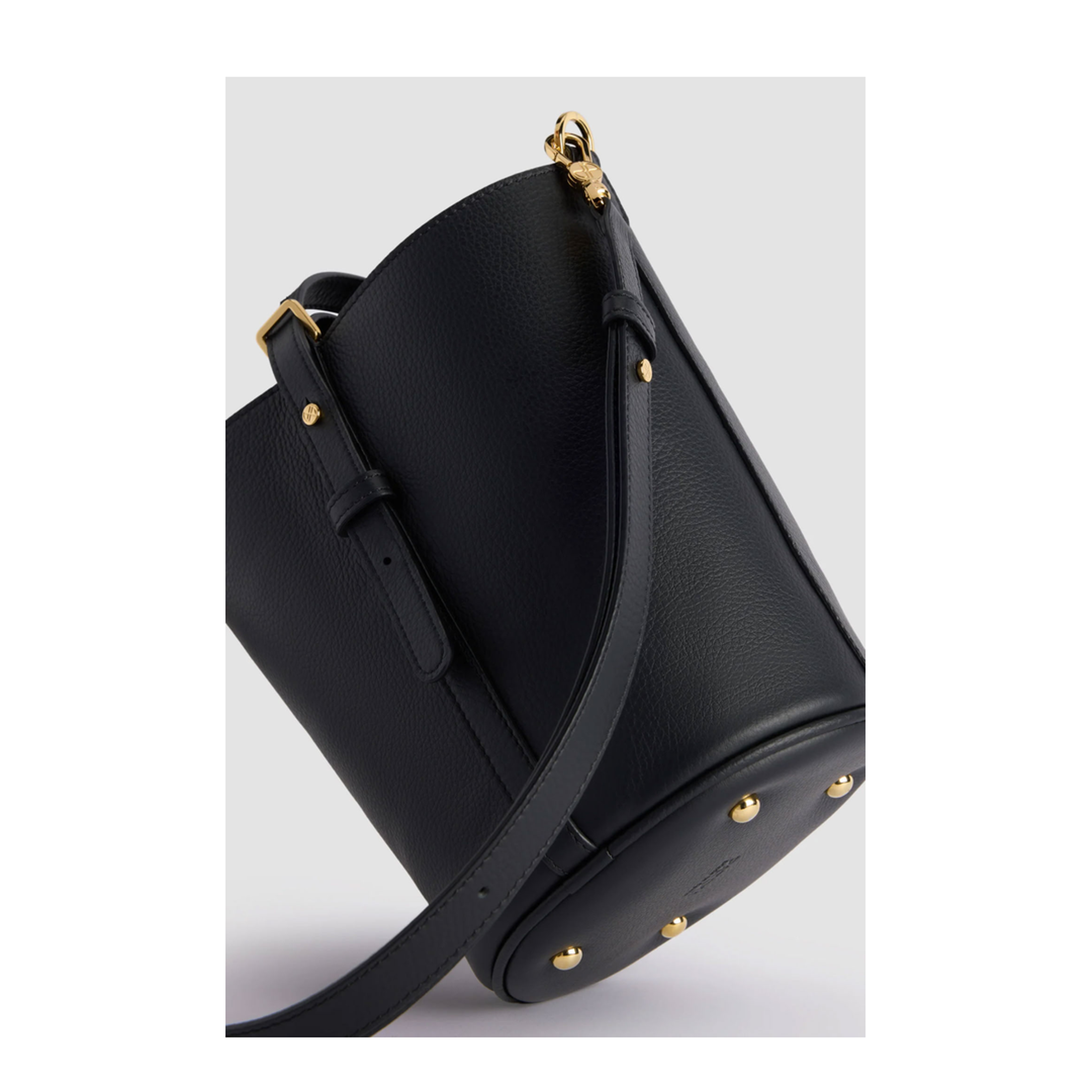 JP Bucket Bag PM Bovine Leather Bucket Bag - Black - Image 2