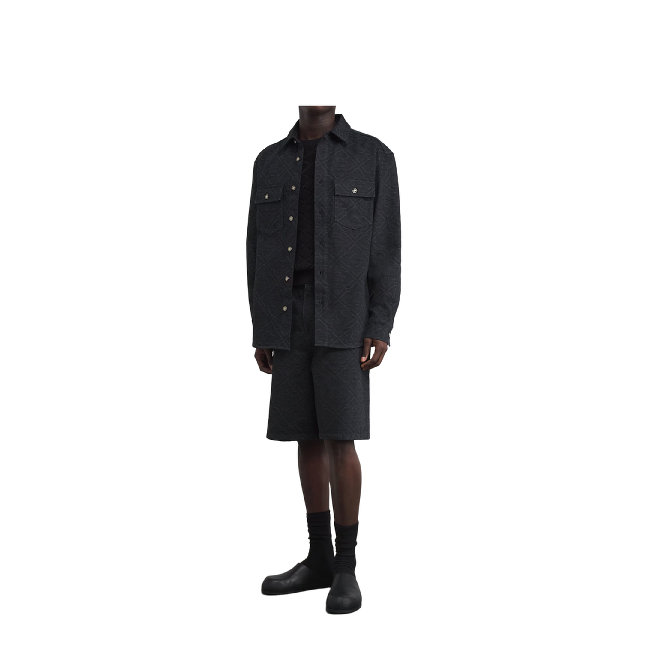 Laser Monogram Overshirt - Image 1