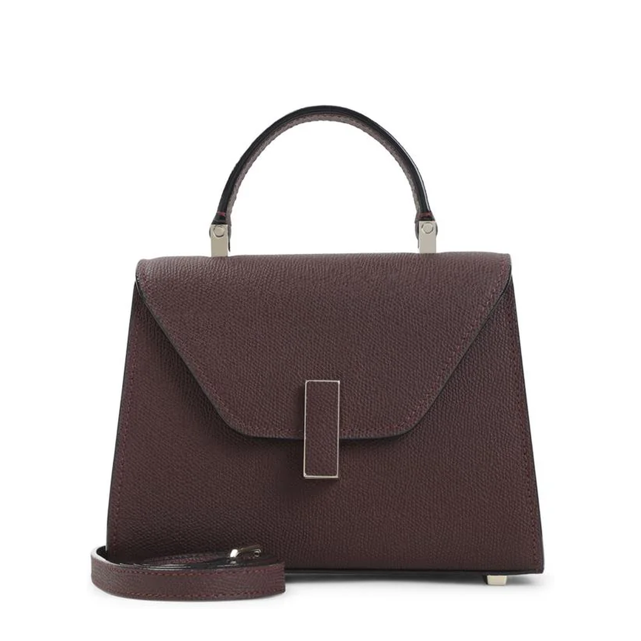 Iside Micro Calf Leather Crossbody - Black - Image 1