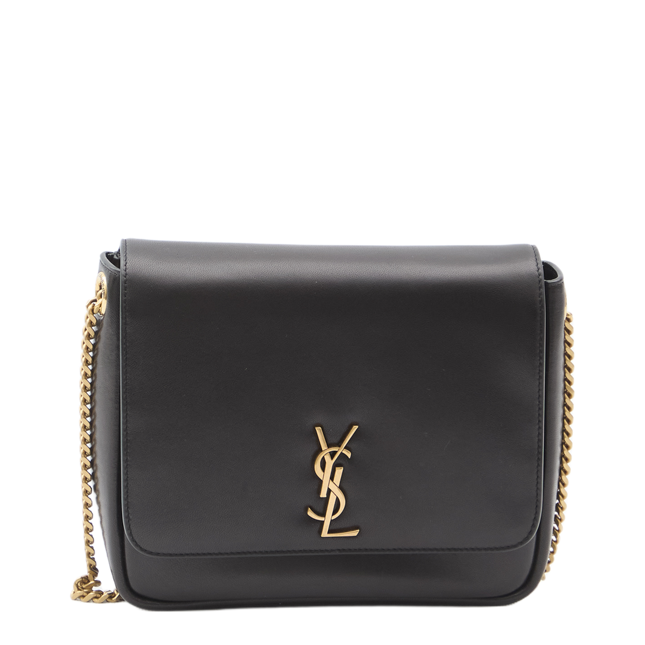 Kate Small Patent Leather Crossbody - Noir - Image 1