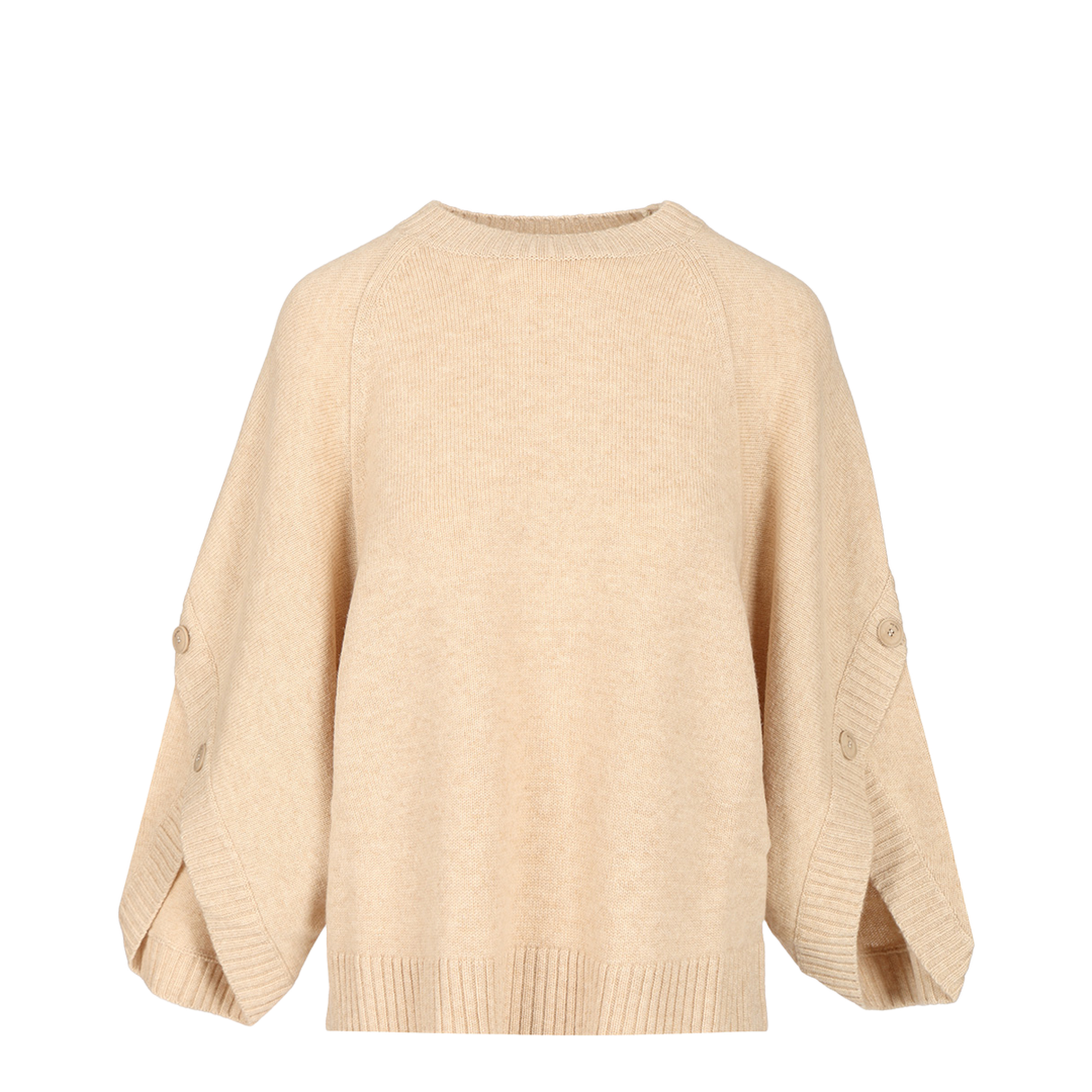 Oversized Wool and Cashmere Sweater - Image 1