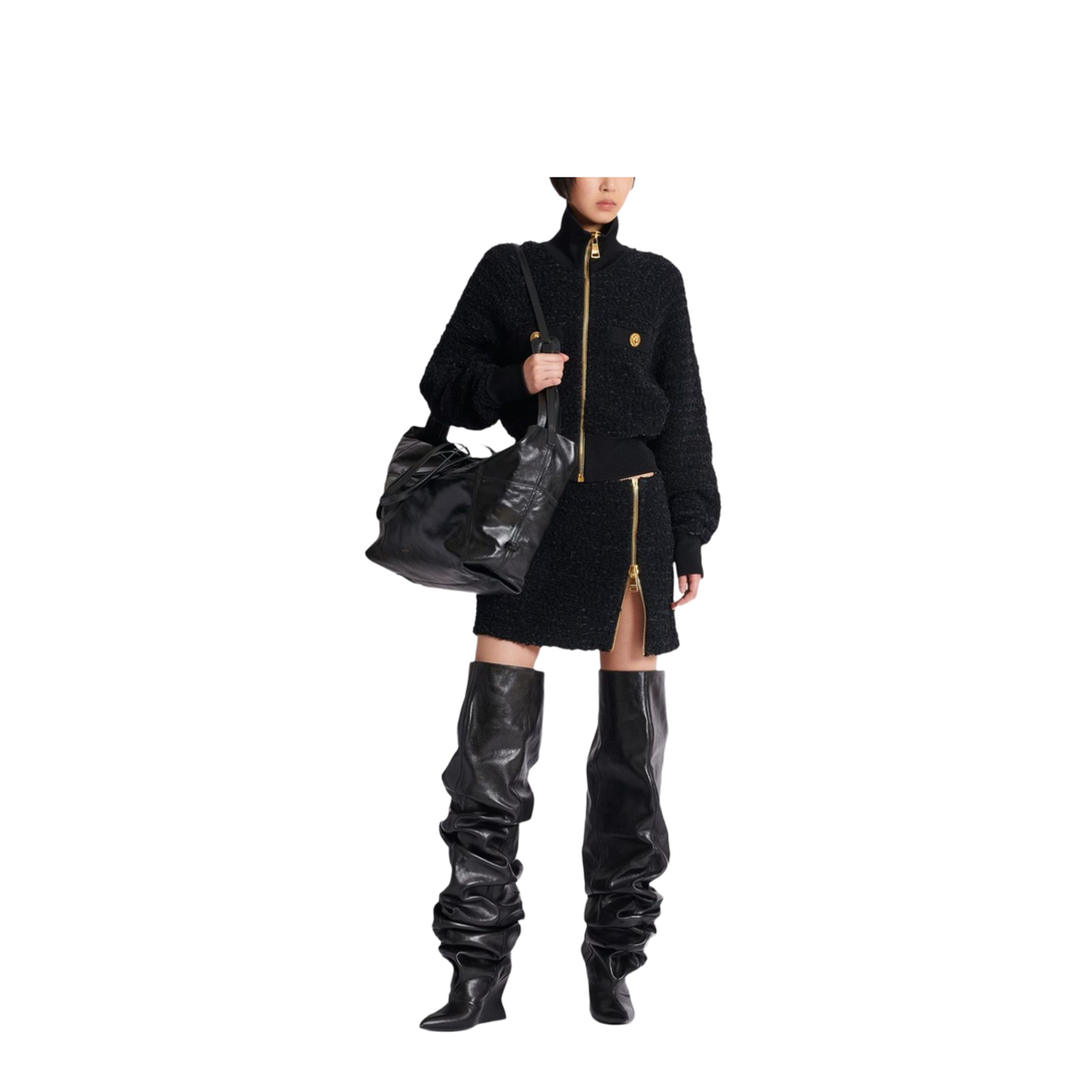 women's jacket black - Image 3