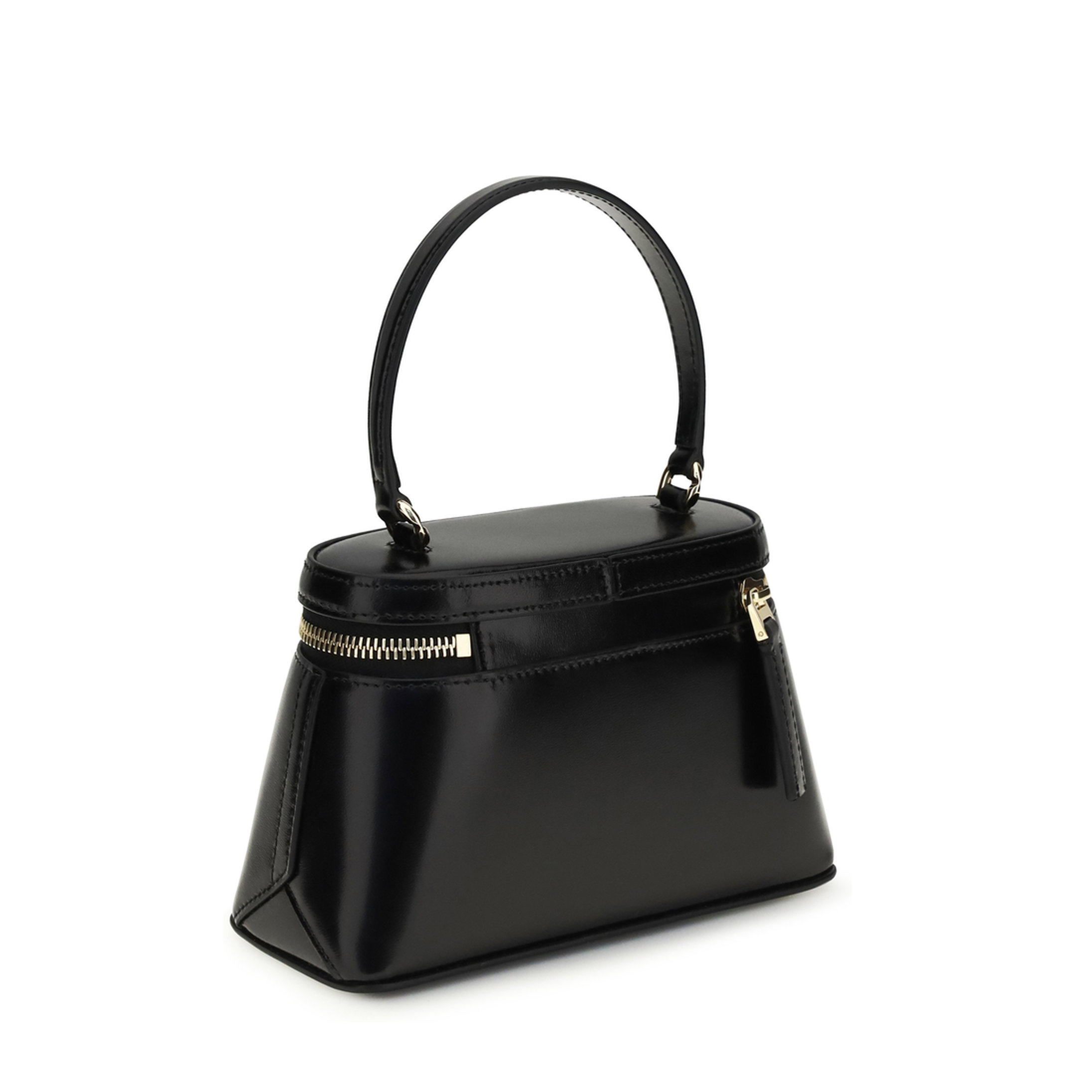 Antigona Mini Box Leather Handbag - Black - Image 3
