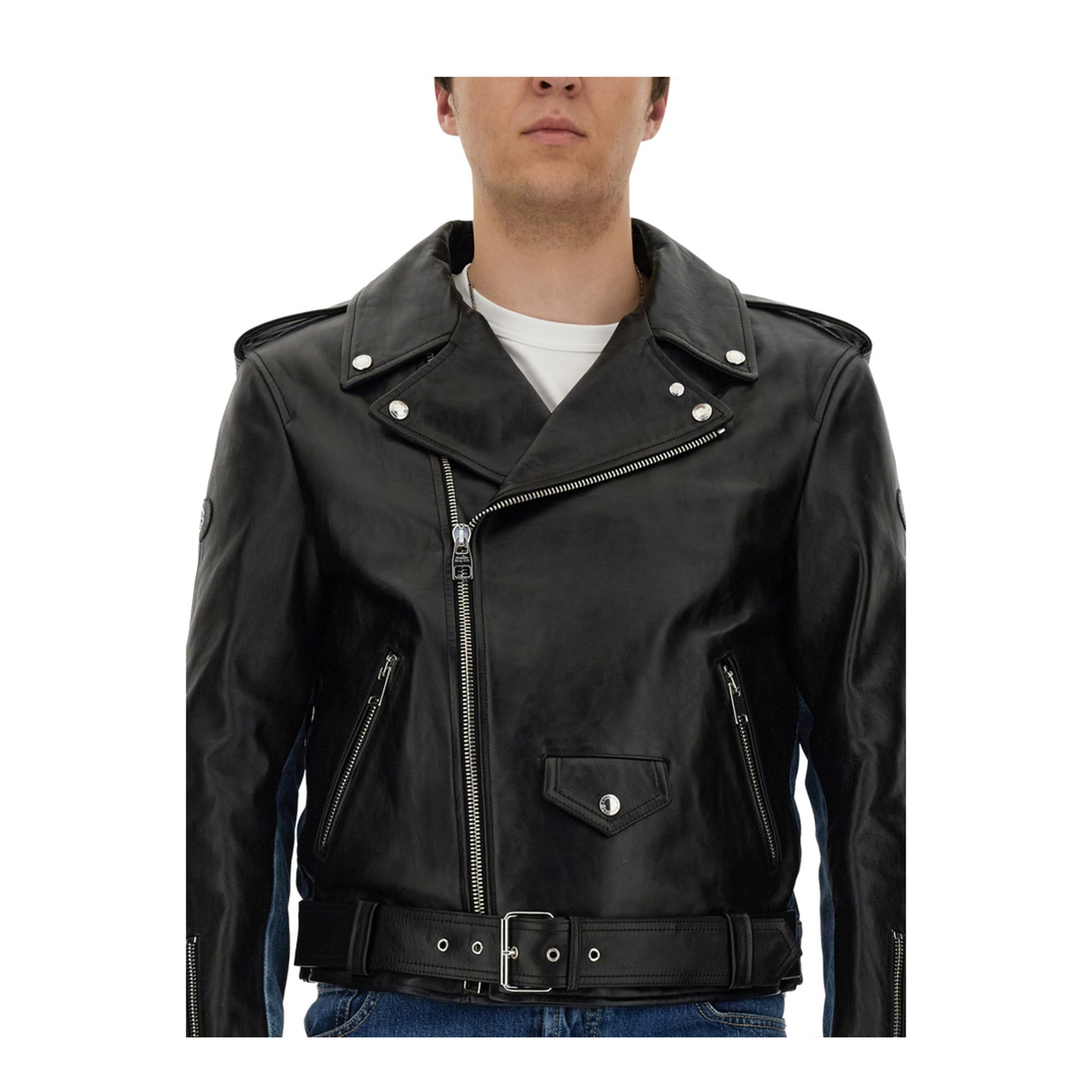 Combo Biker Jacket - Image 3