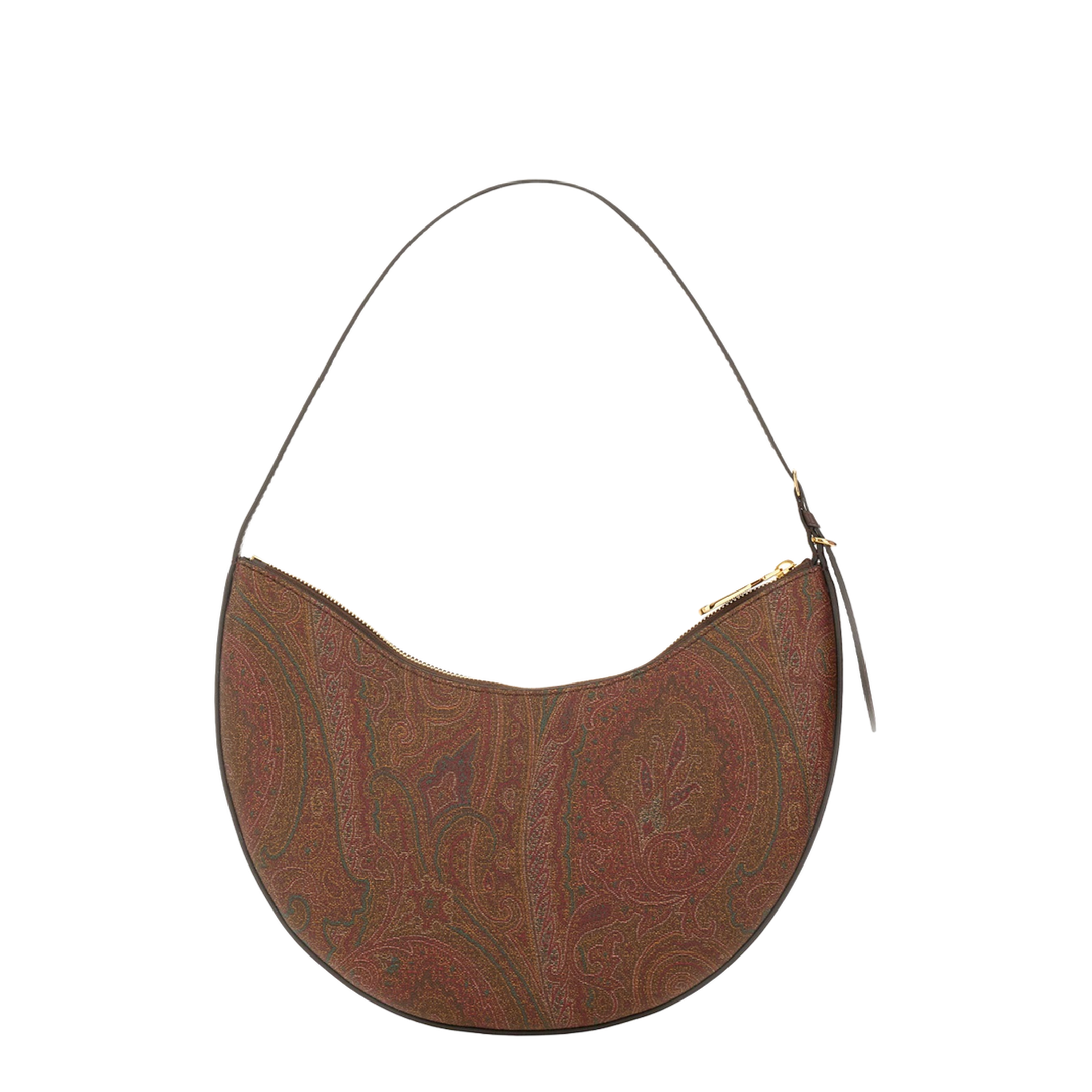Etro Essential Medium Paisley Jacquard Hobo Bag - Brown - Image 2