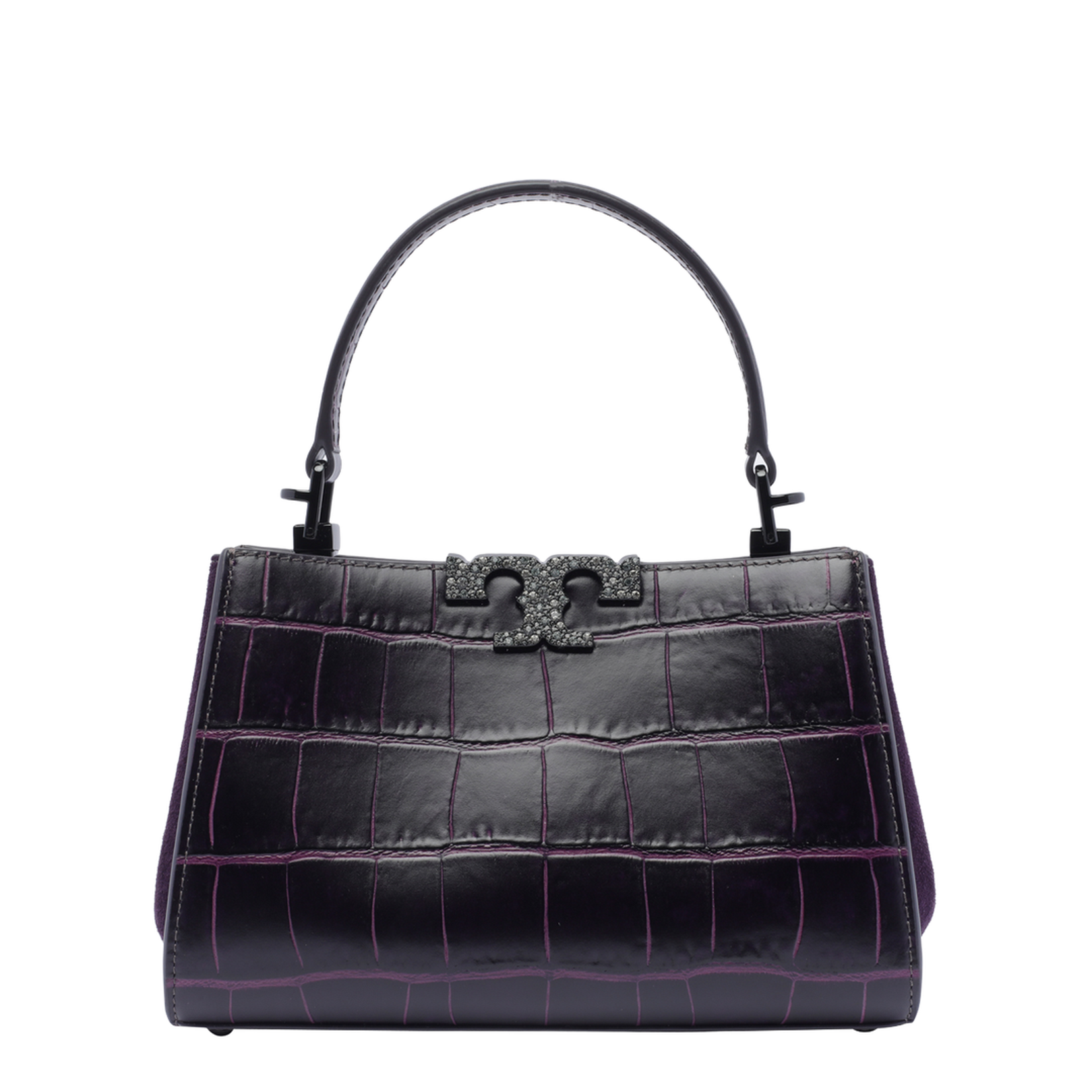 Eleanor Croc Embossed Mini Satchel - Image 3