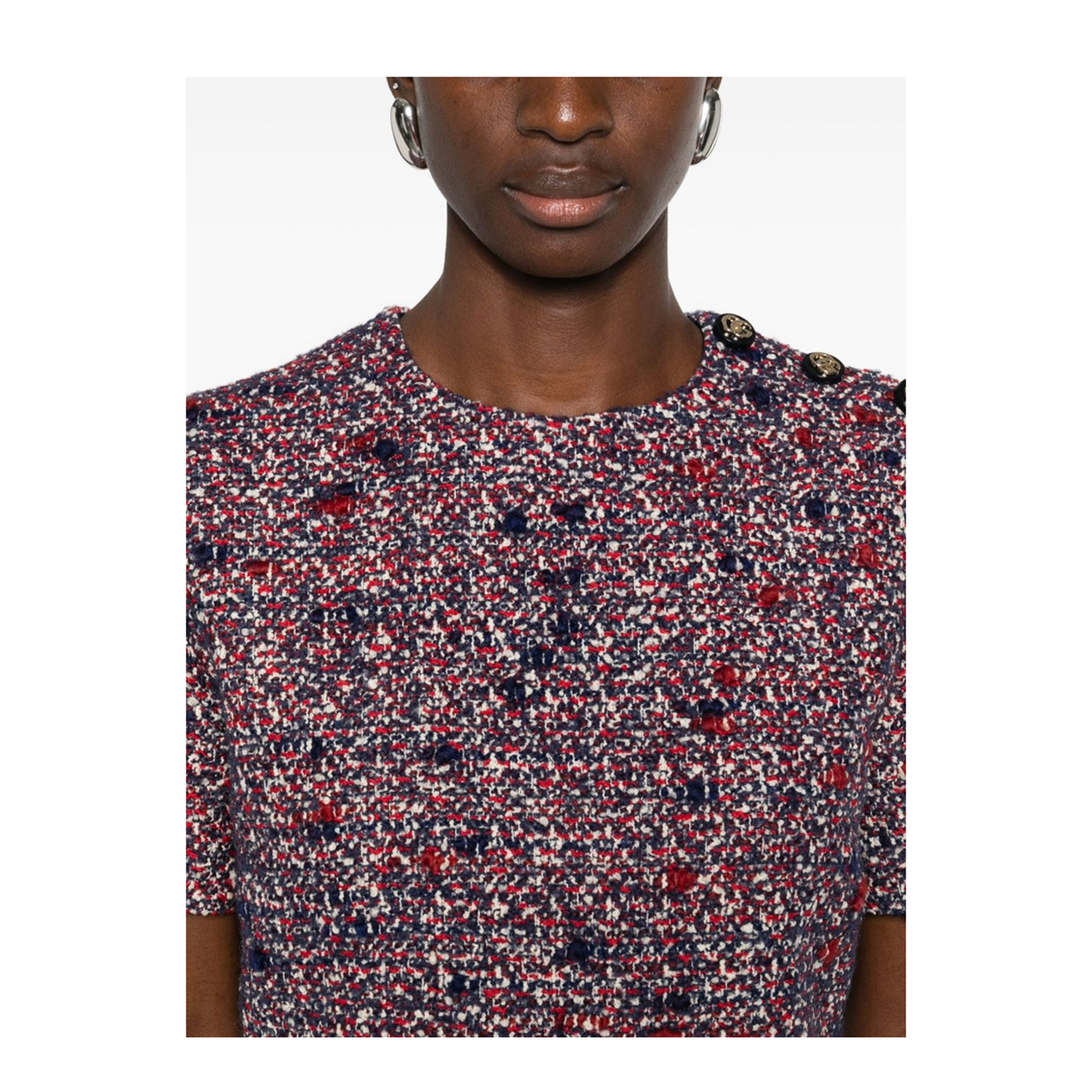 Bouclé Wool Short Jumpsuit - Image 5