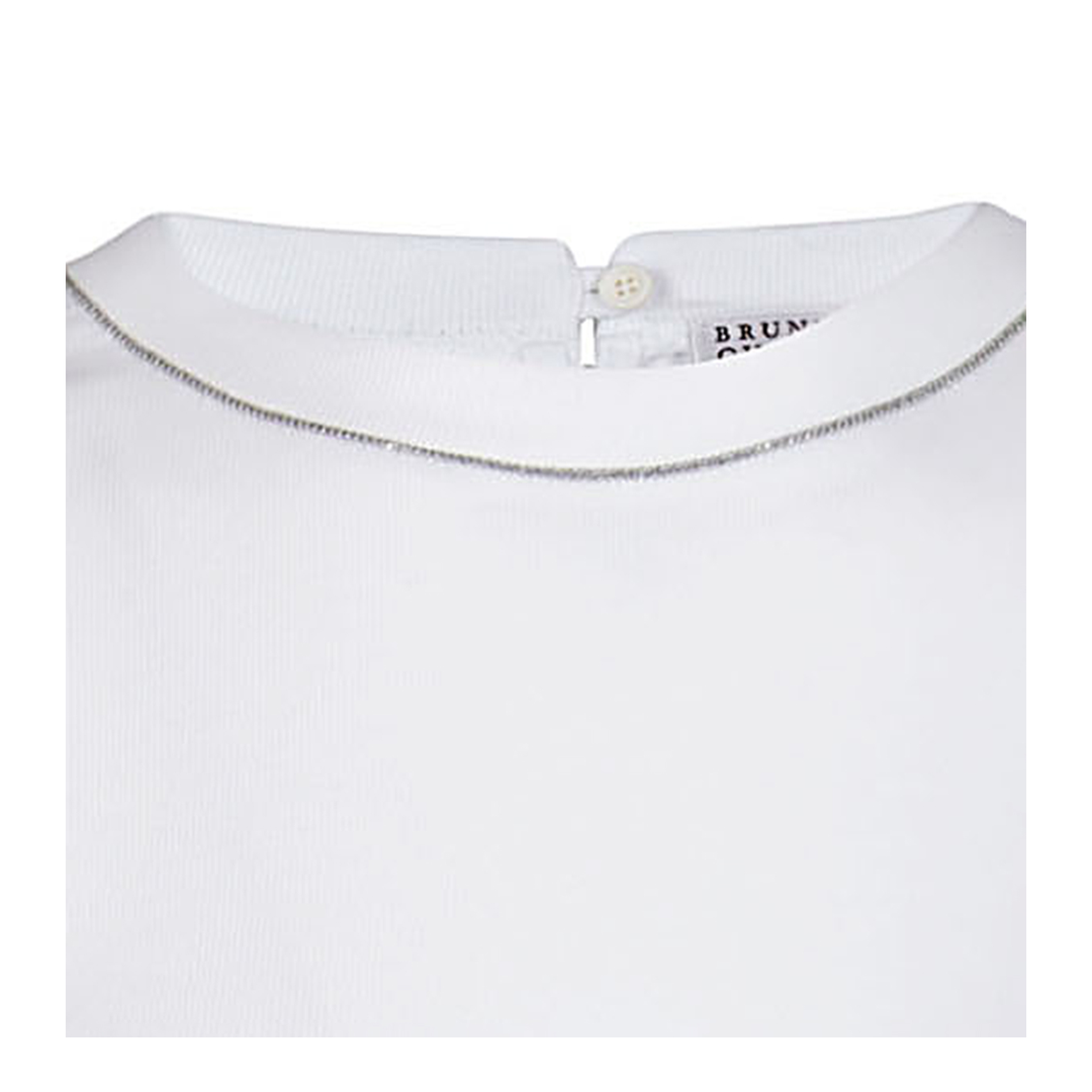 Cotton T-Shirt - White - Image 3