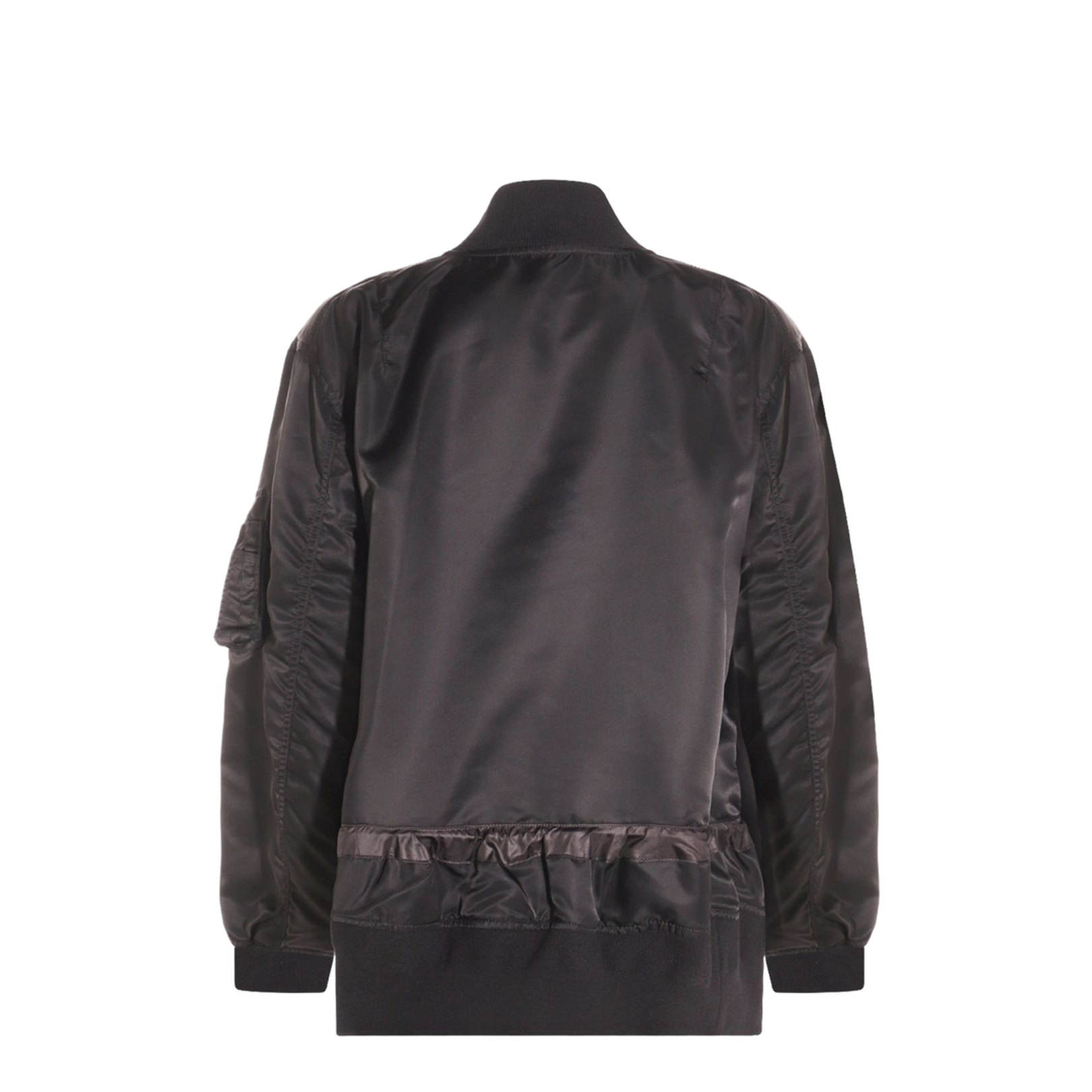 Nylon Bomber Jacket - Image 4