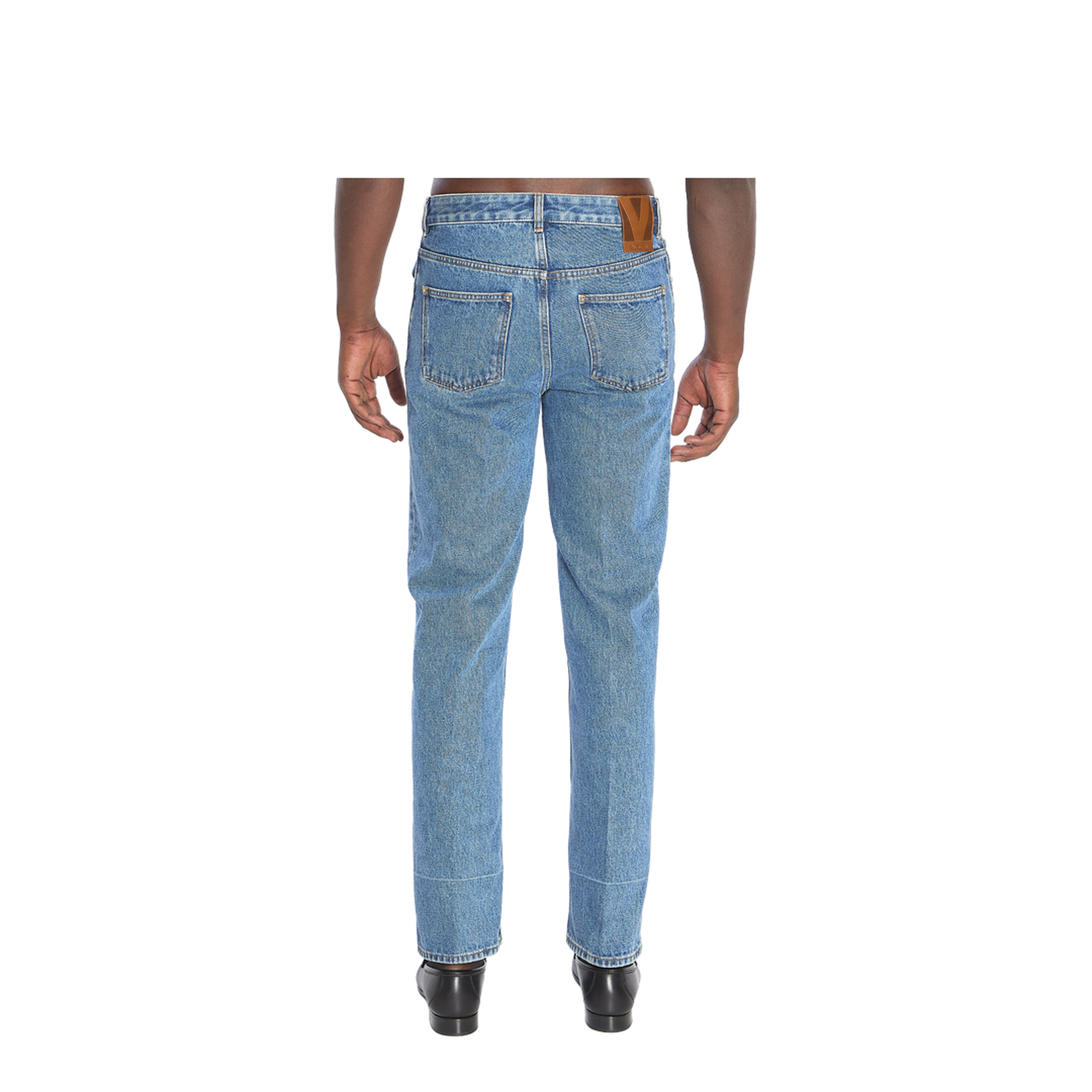 Straight Fit Denim Jeans - Image 4