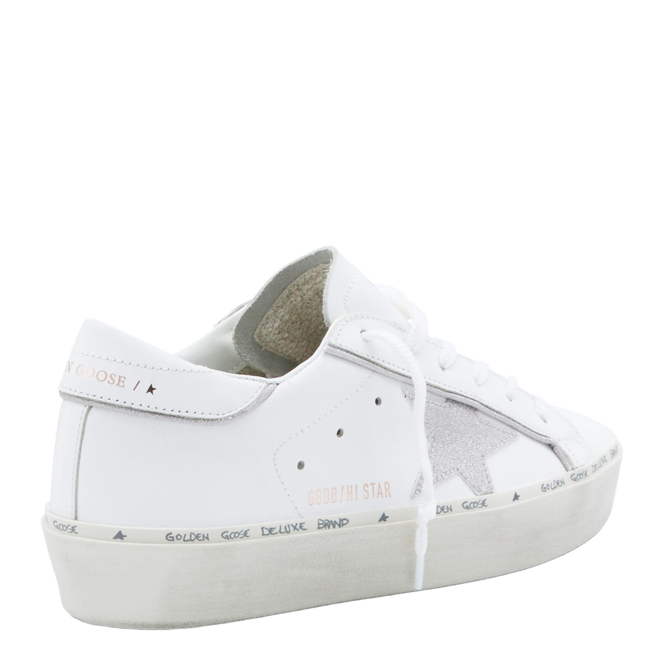 White Leather Sneakers - Image 6