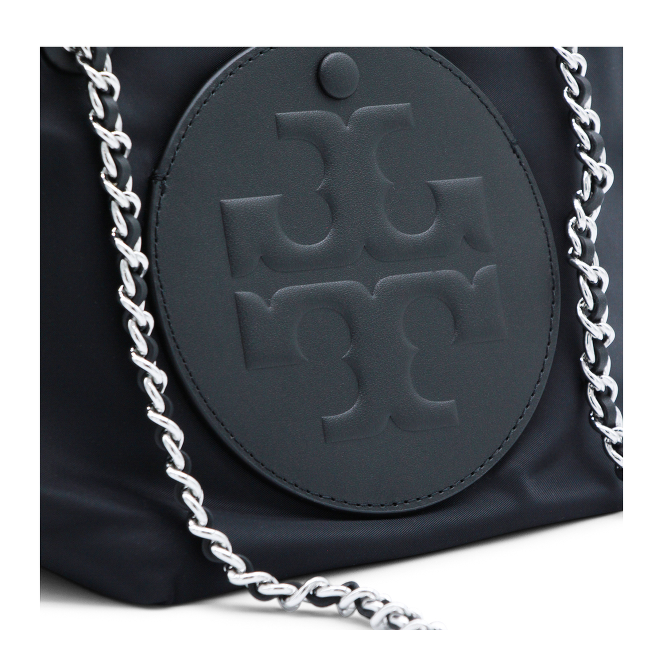 Ella Small Recycled Nylon Crossbody - Black - Image 7