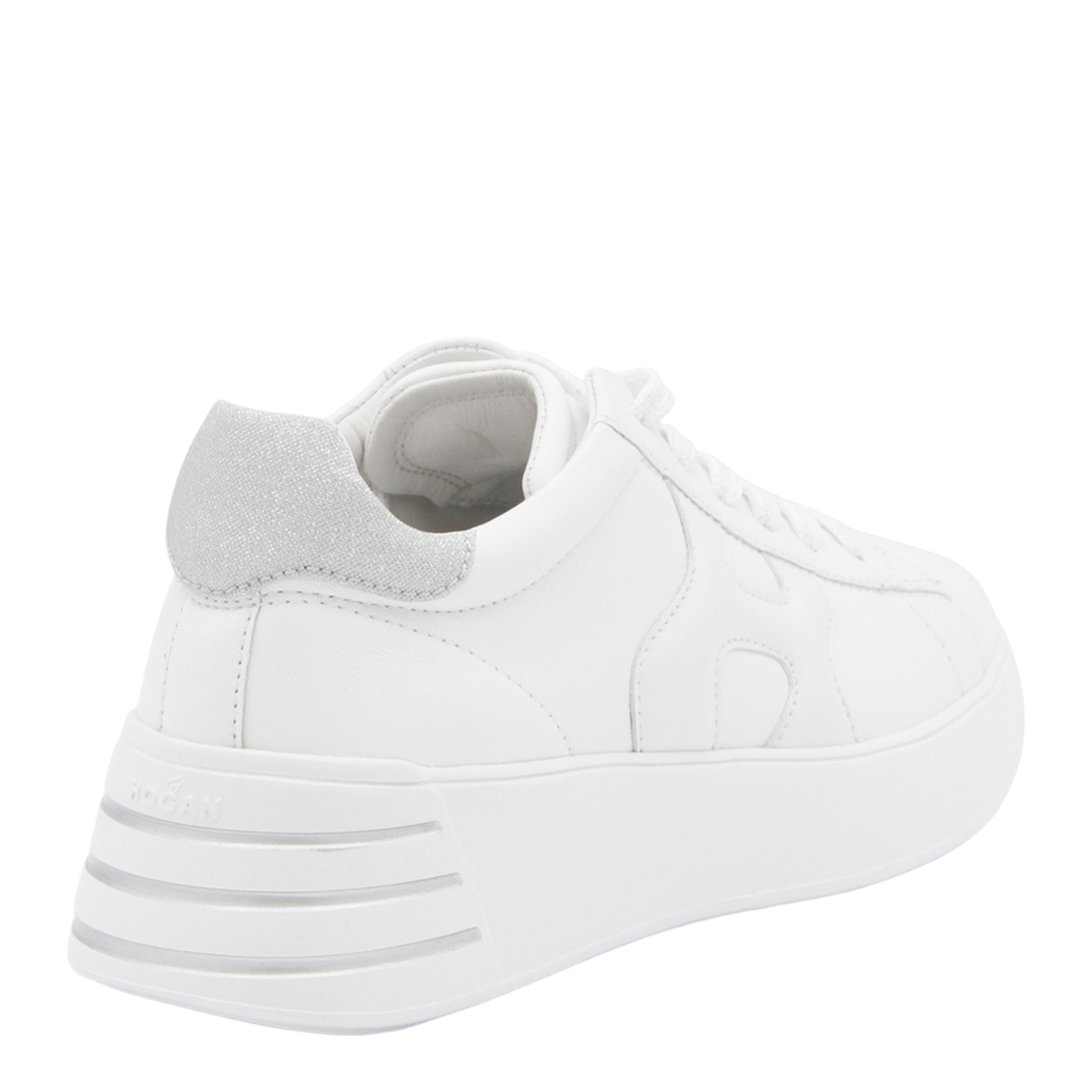 Sneakers Rebel White Silver - Image 6