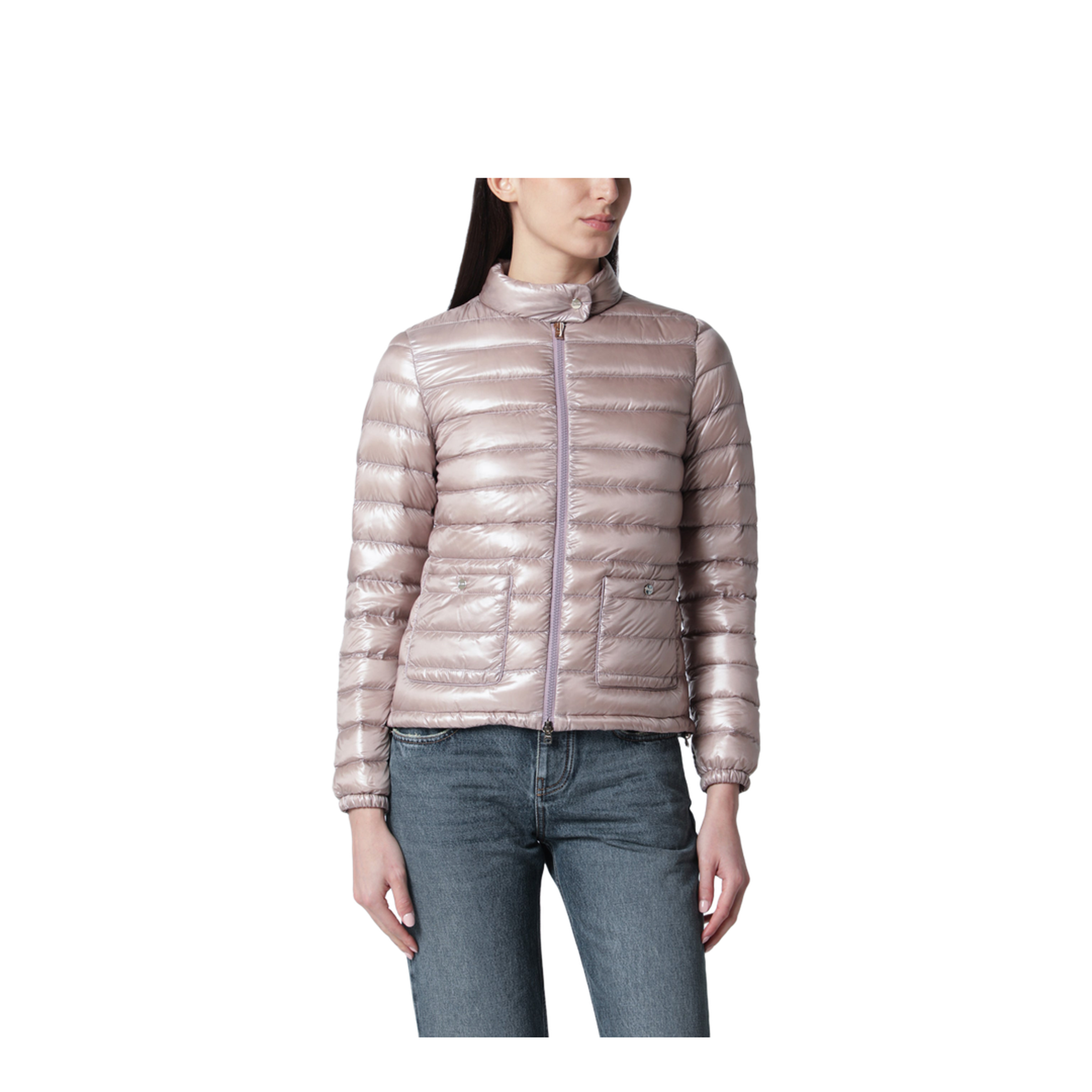 Ultralight Nylon Bomber Powder Pink - Image 1
