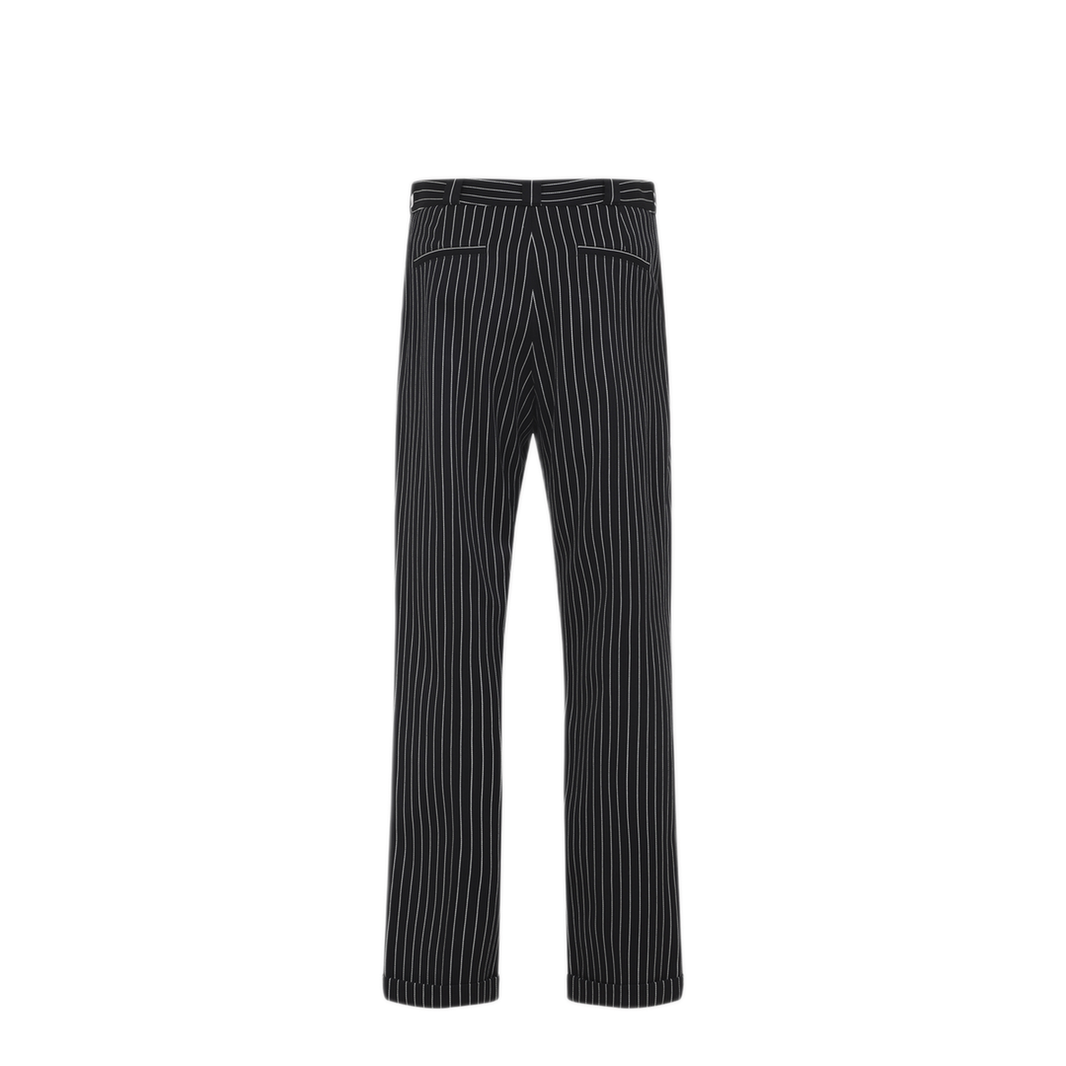Striped Wool Chino Pants - Image 4