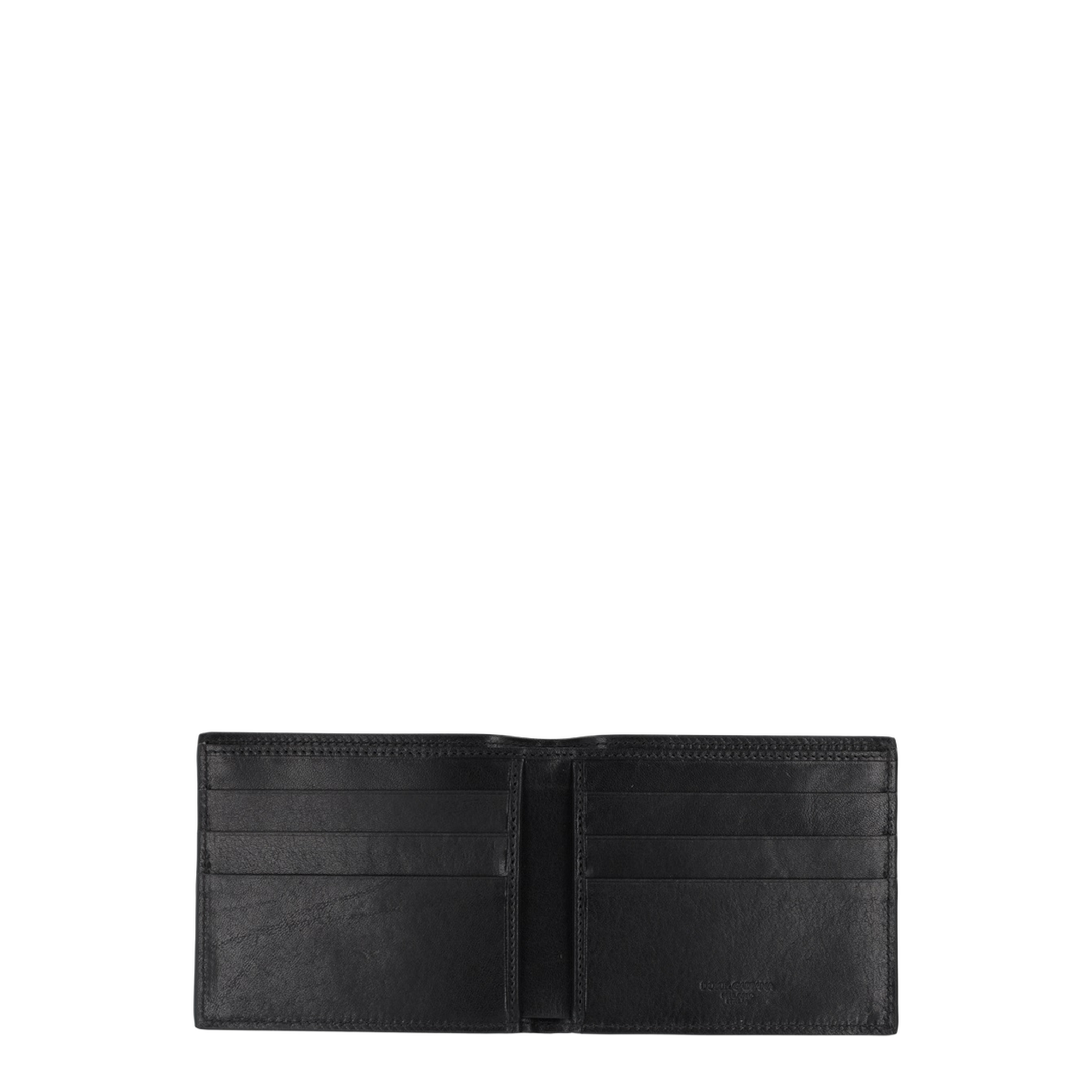 Tempesta Calfskin Bi-Fold Wallet With Logo Plaque - Image 3