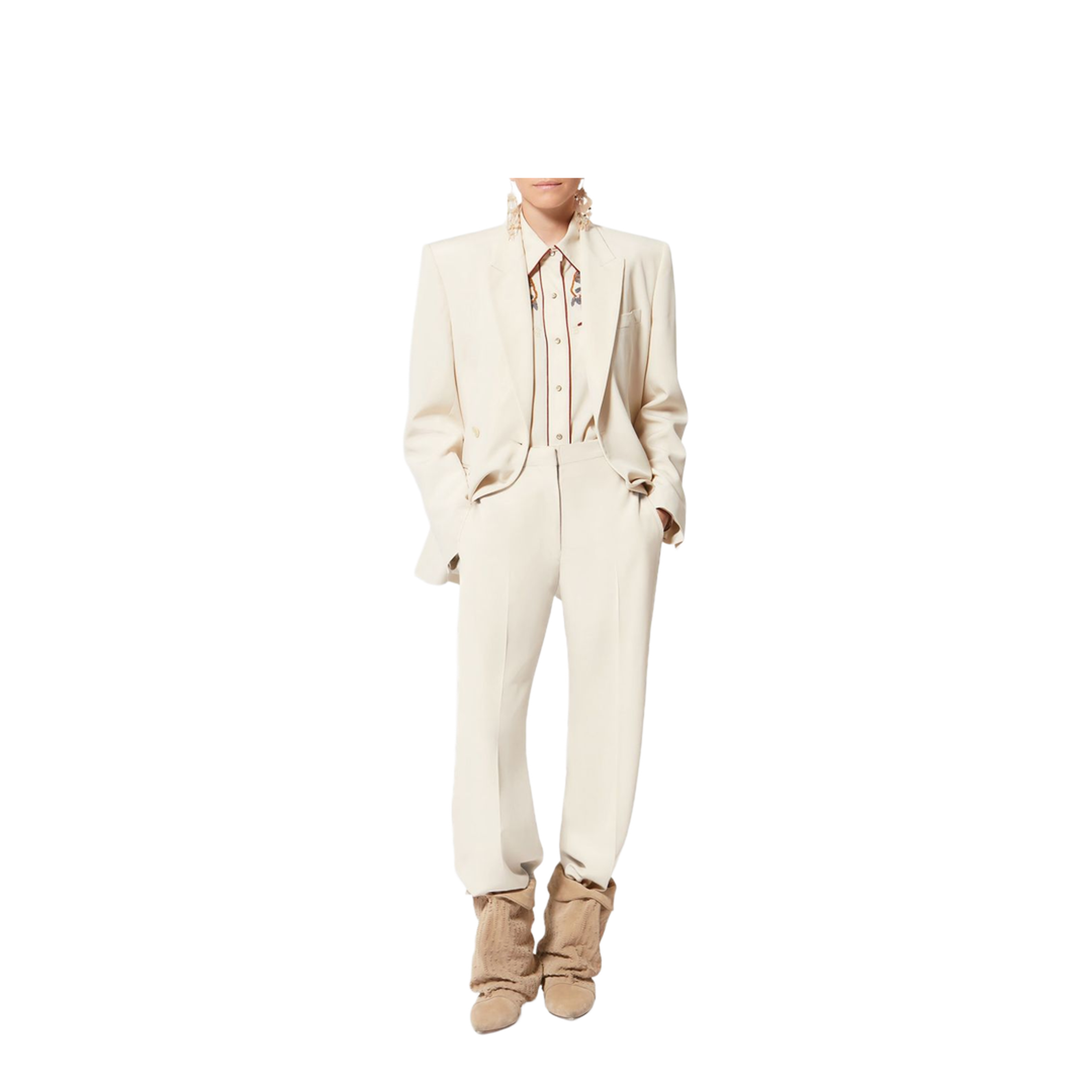 Trousers Beige - Image 3