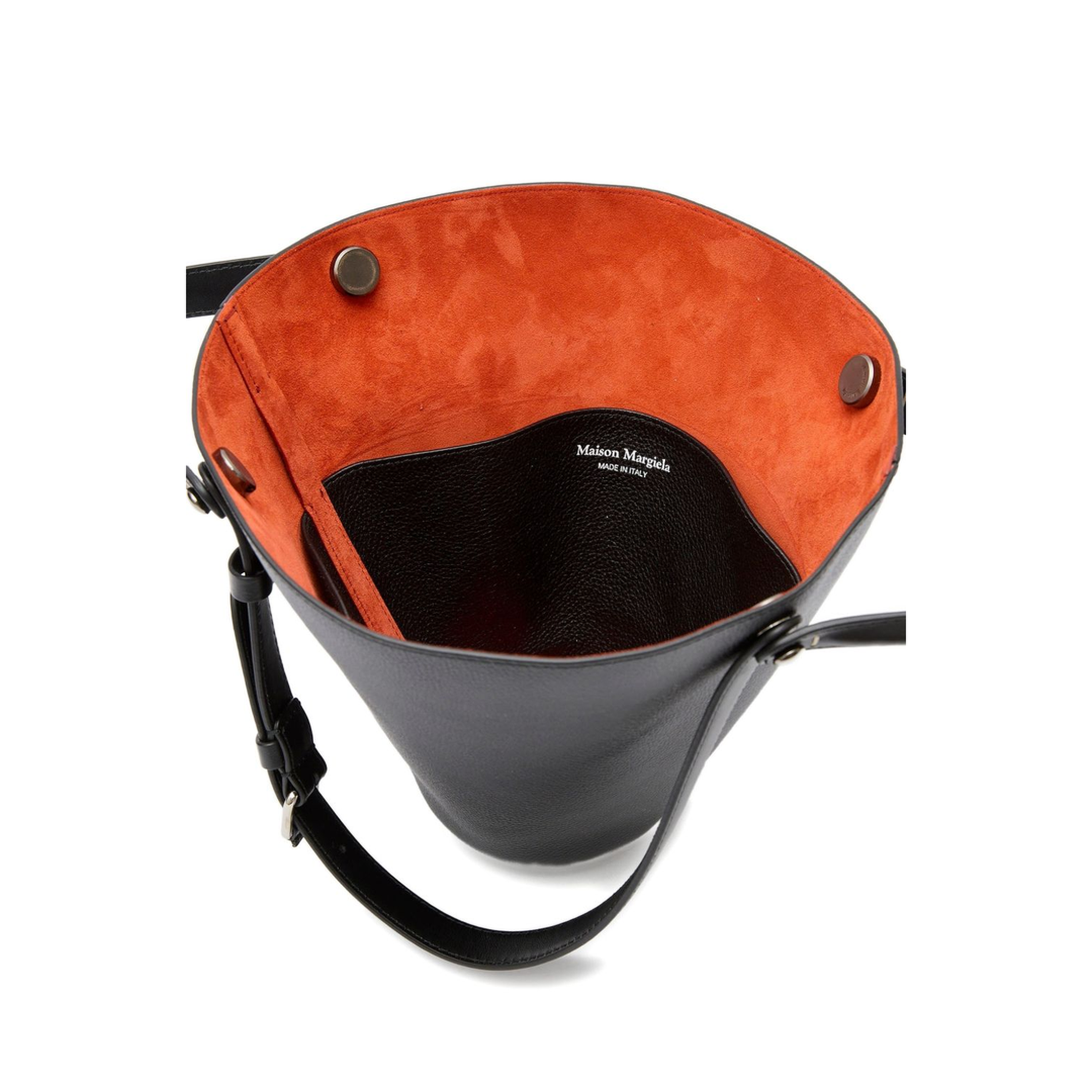 Dress-age Small Calf Leather Top-Handle Bag - Black - Image 4
