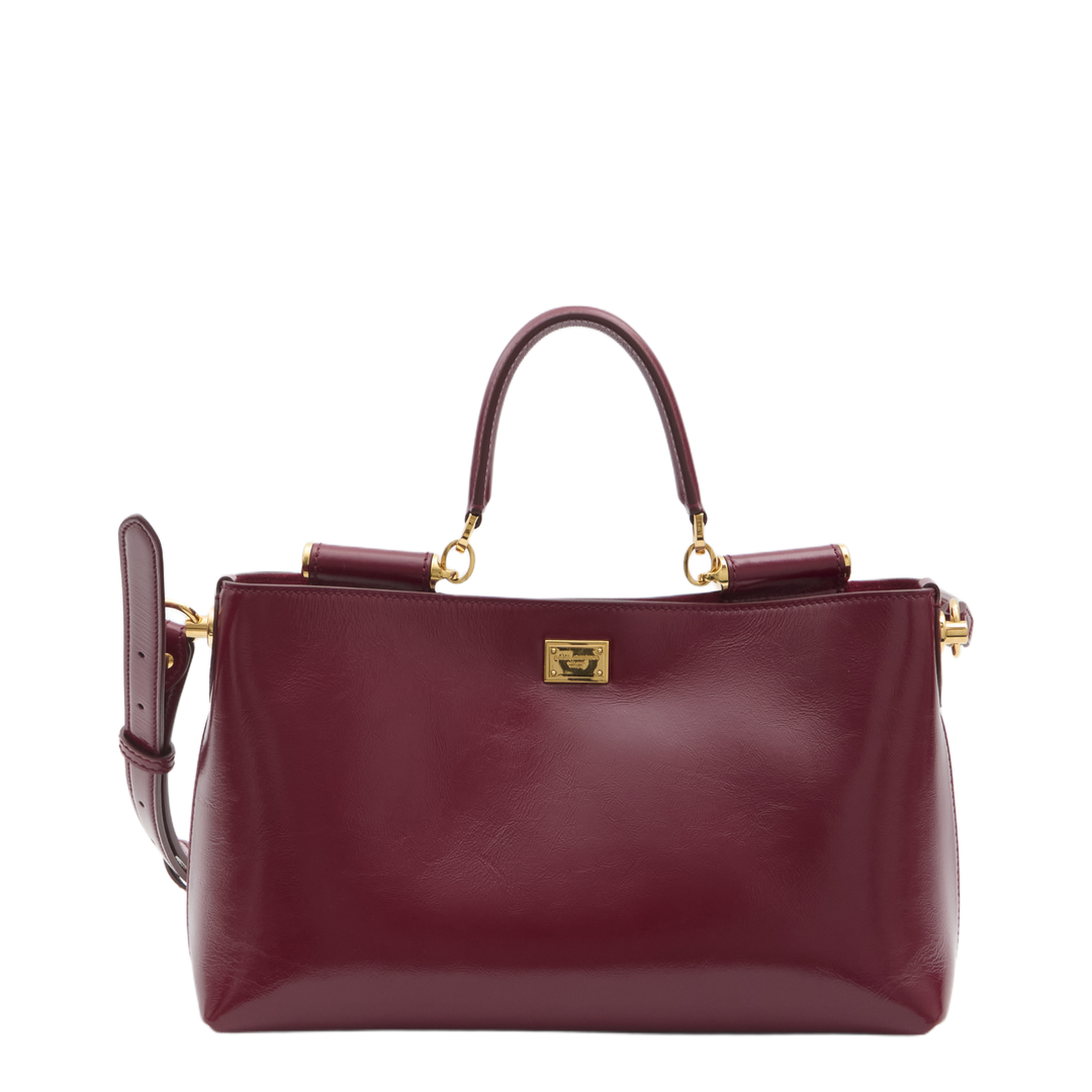 Vittoria Medium Calfskin Handbag - Red - Image 1