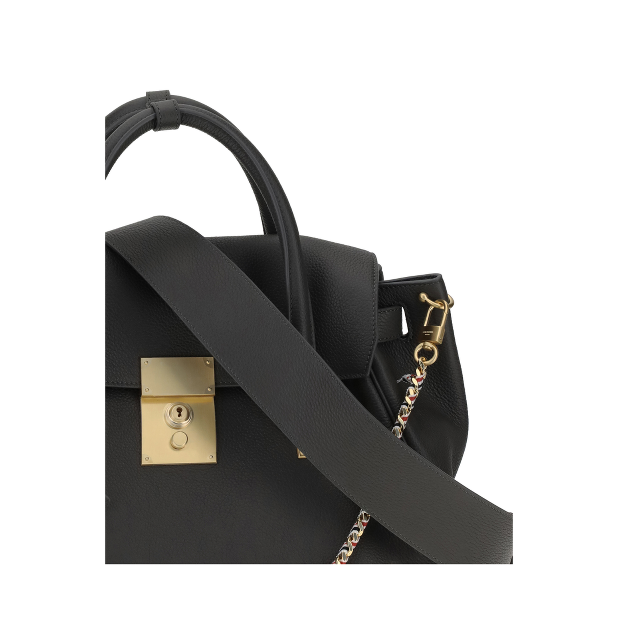 Bolton Calf Full-Grain Leather Bag - Black - Image 4