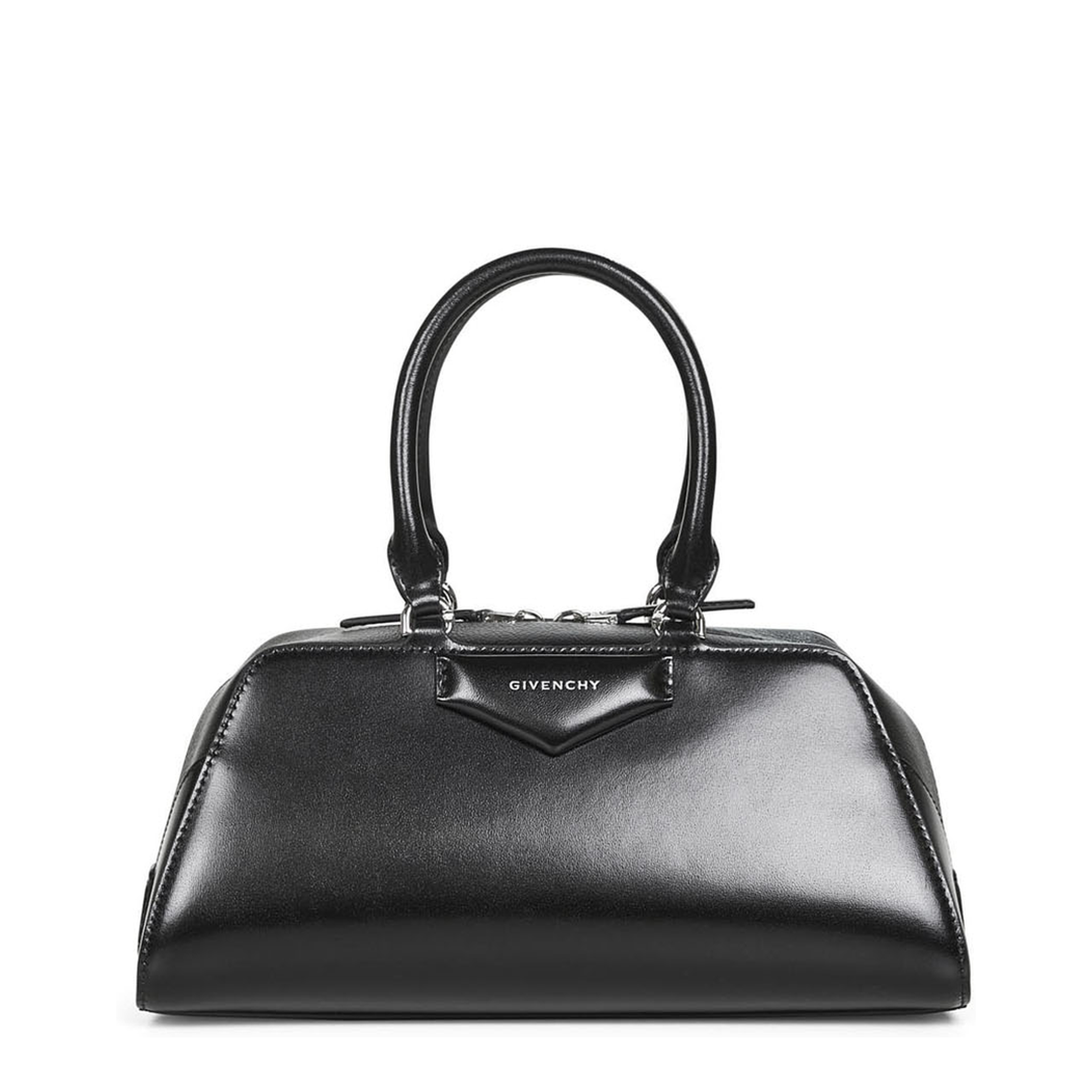 Small Antigona East-West Bag in Box Leather - Image 1