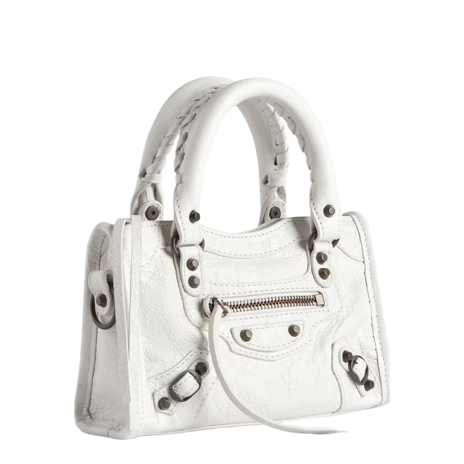 Le City Bag Nano in White - Image 2