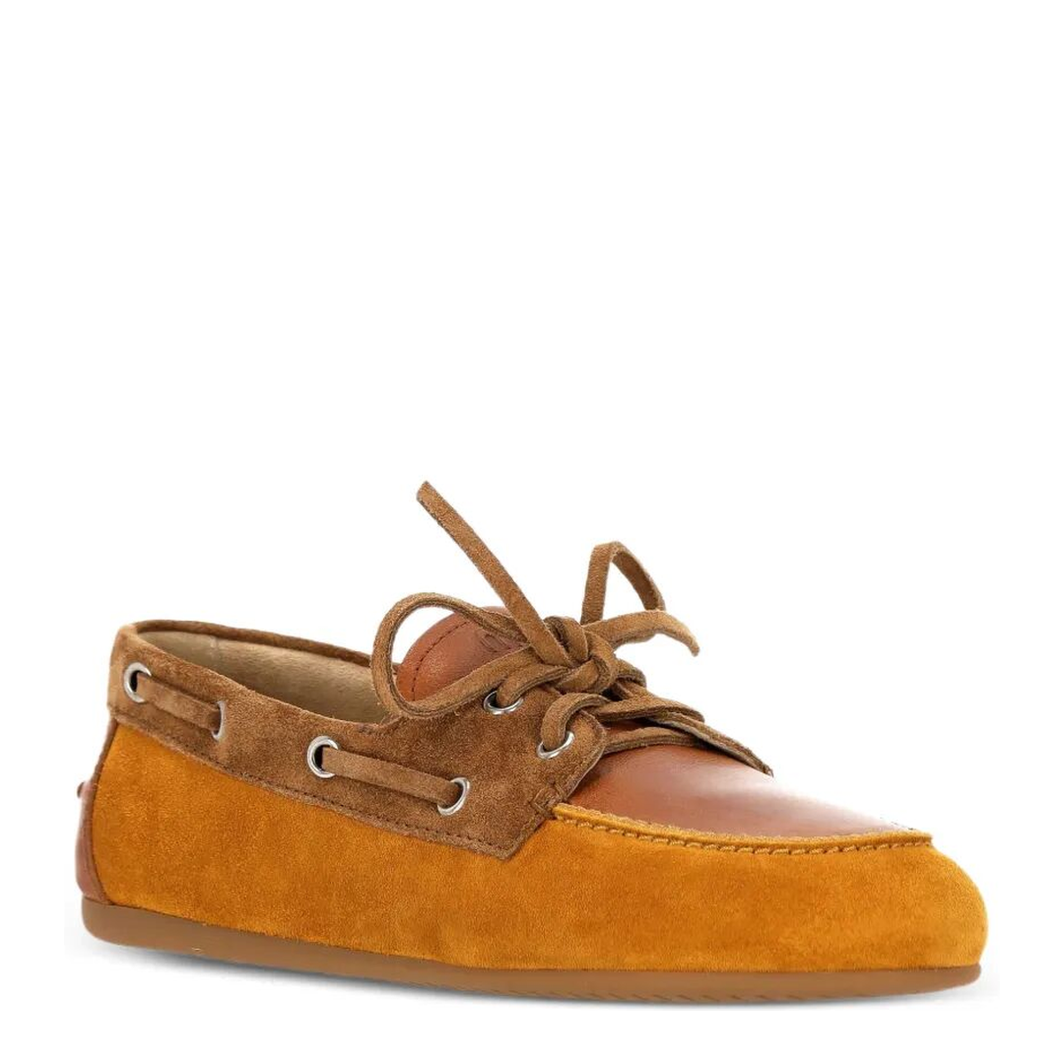 Suede Loafers with Laces - Image 2