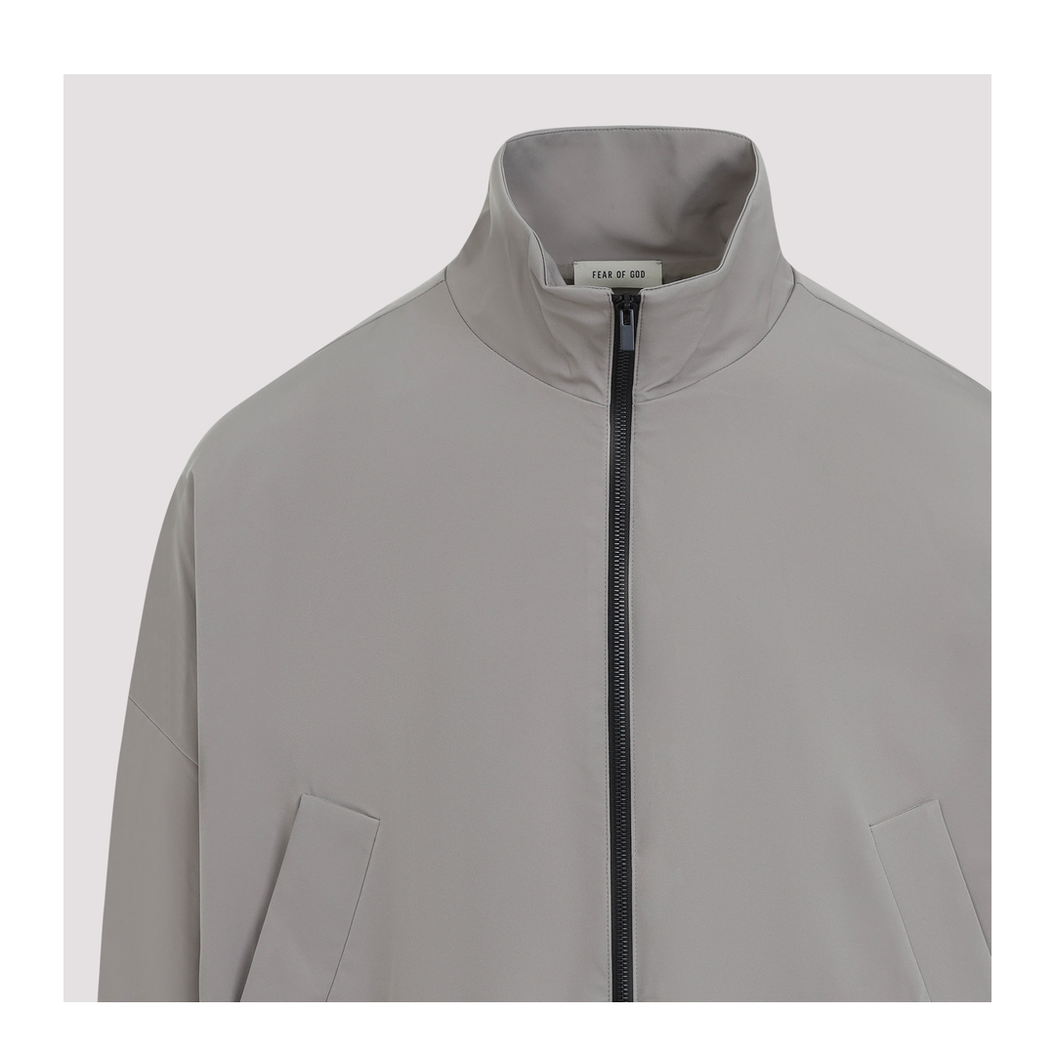 High Neck Vented Track Jacket - Image 6