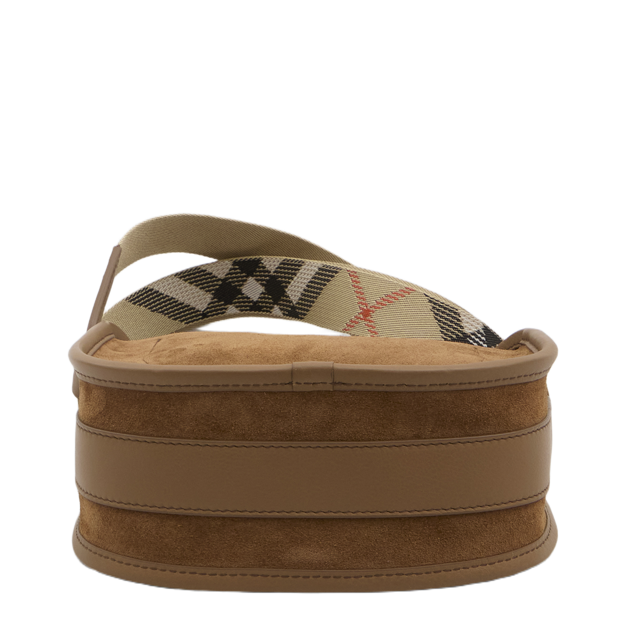 Mini B Clip Suede Messenger Bag - Hazel Brown - Image 3