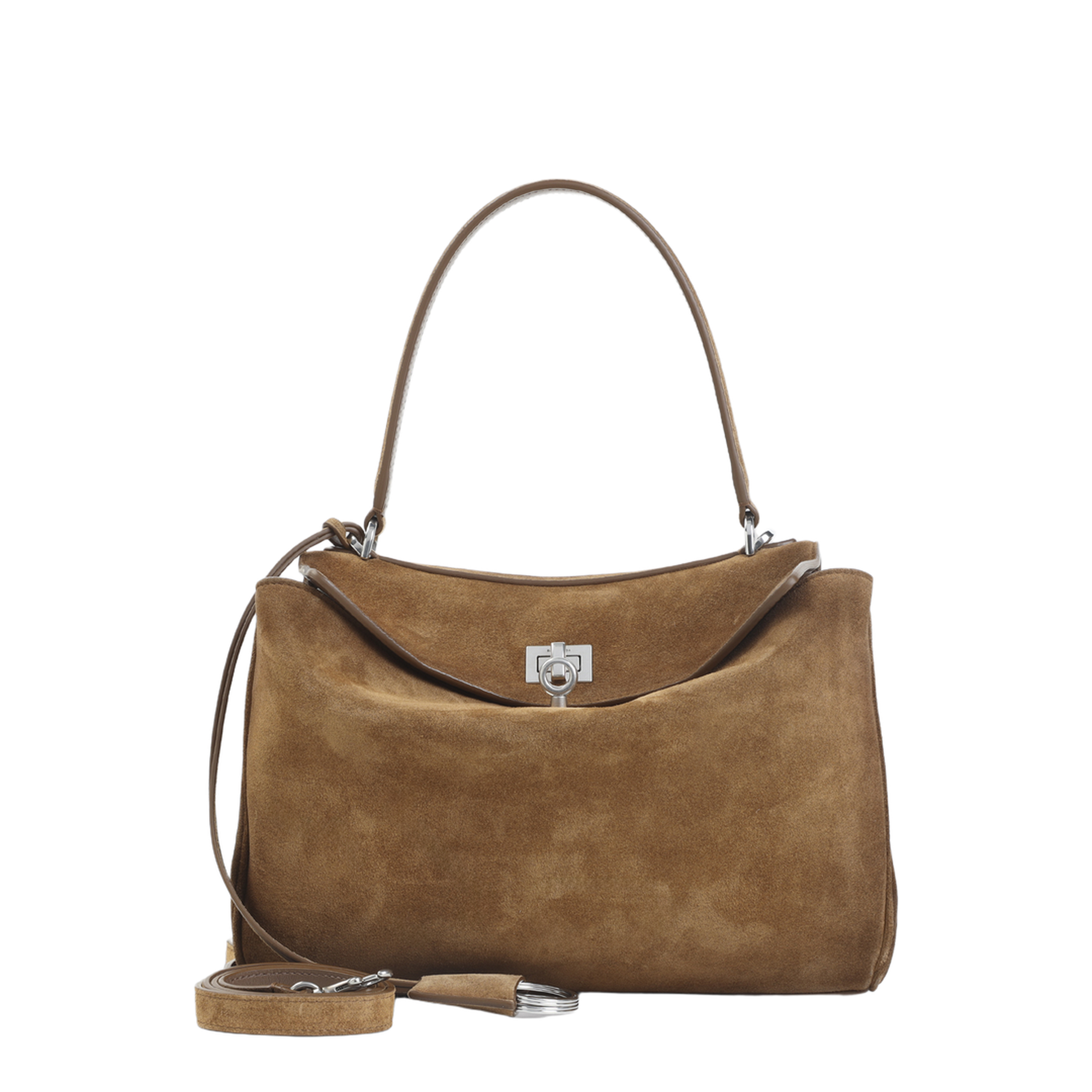 Small Rodeo Handbag in Suede - Image 1